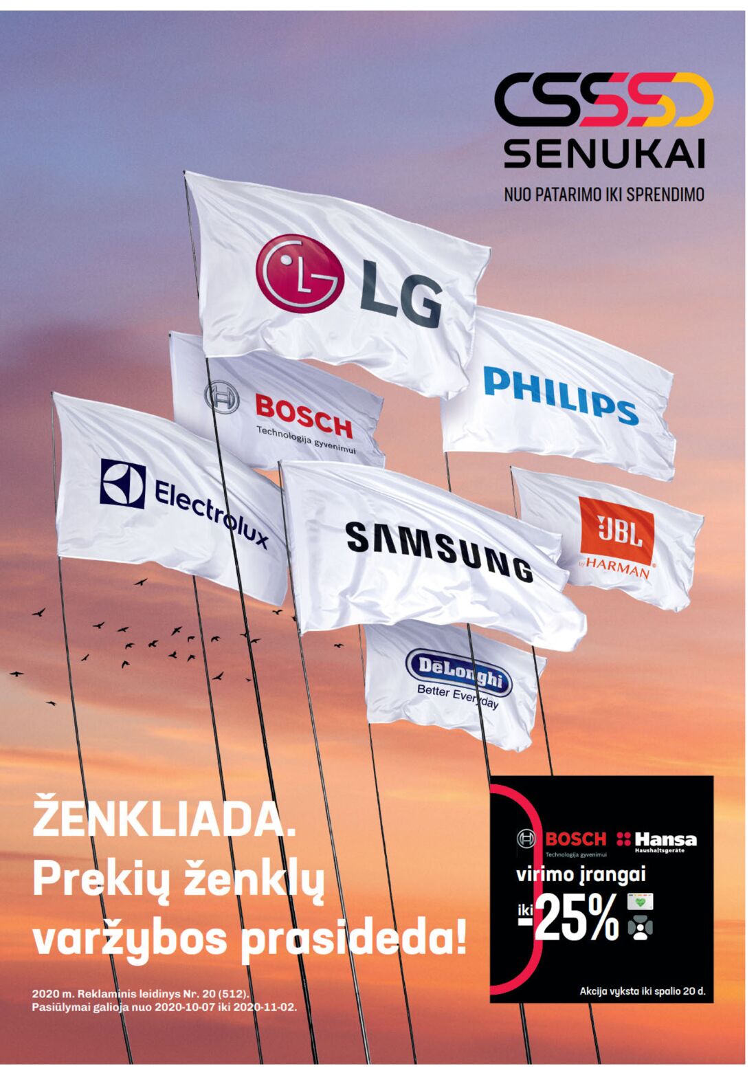 Senukai reklaminis leidinys akcijos nuo 
  2020-10-07 iki 
  2020-11-02 | Leidinukas.lt puslapis 1