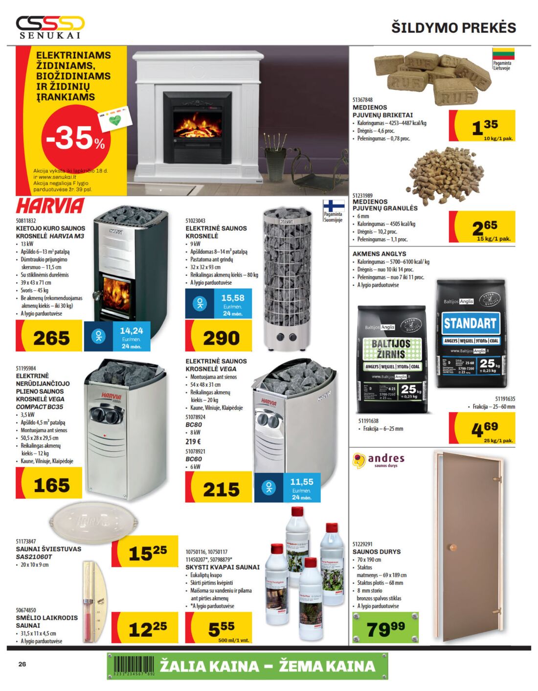 Senukai reklaminis leidinys akcijos nuo 
  2019-10-31 iki 
  2019-11-18 | Leidinukas.lt puslapis 26