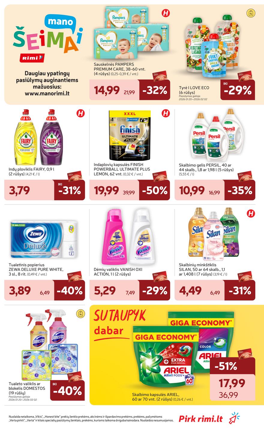 Rimi leidinys akcijos nuo 
  2026-01-27 iki 
  2026-02-02 | Leidinukas.lt puslapis 25