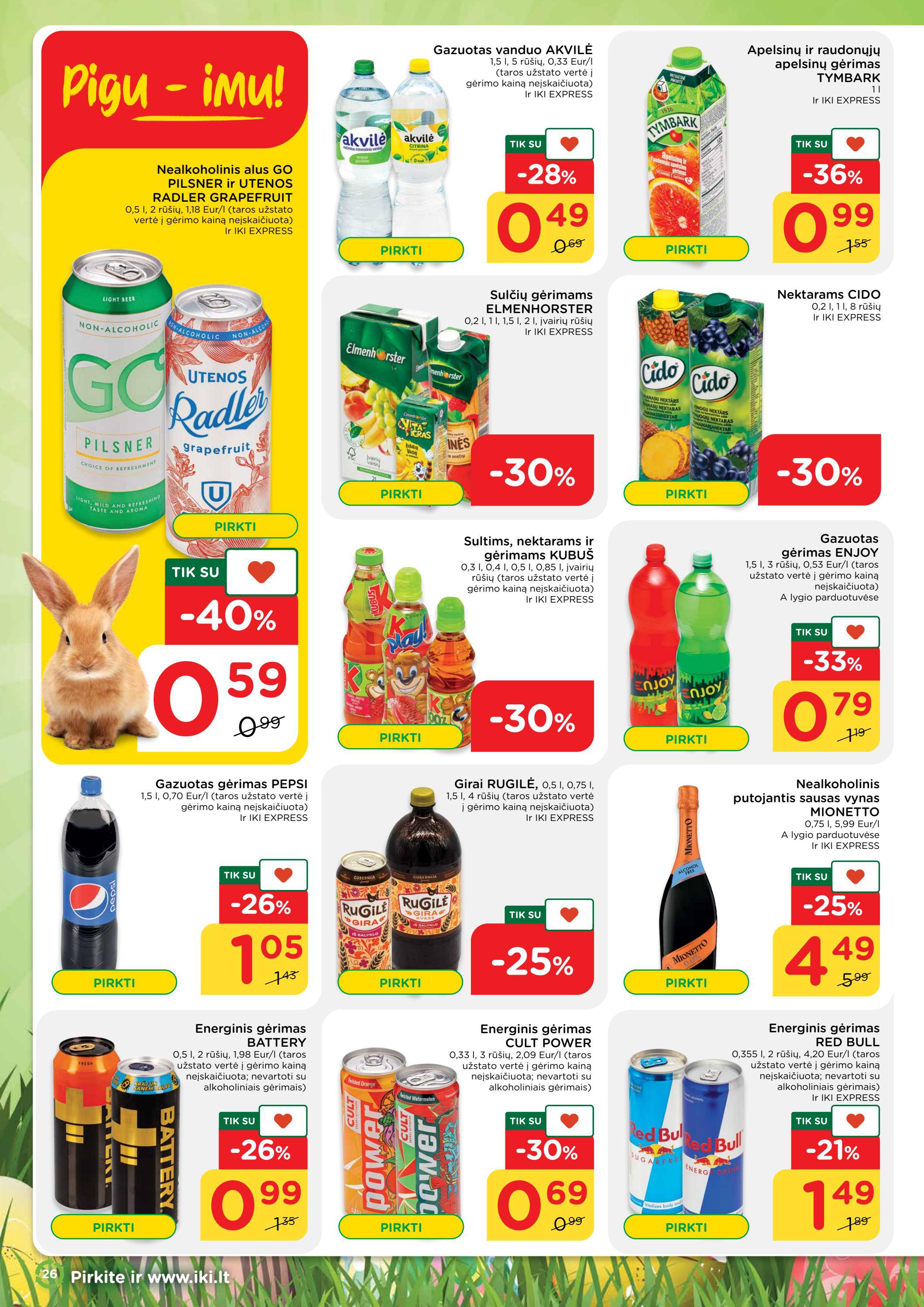 Iki savaitės leidinys akcijos nuo 
  2022-03-21 iki 
  2022-03-27 | Leidinukas.lt puslapis 26
