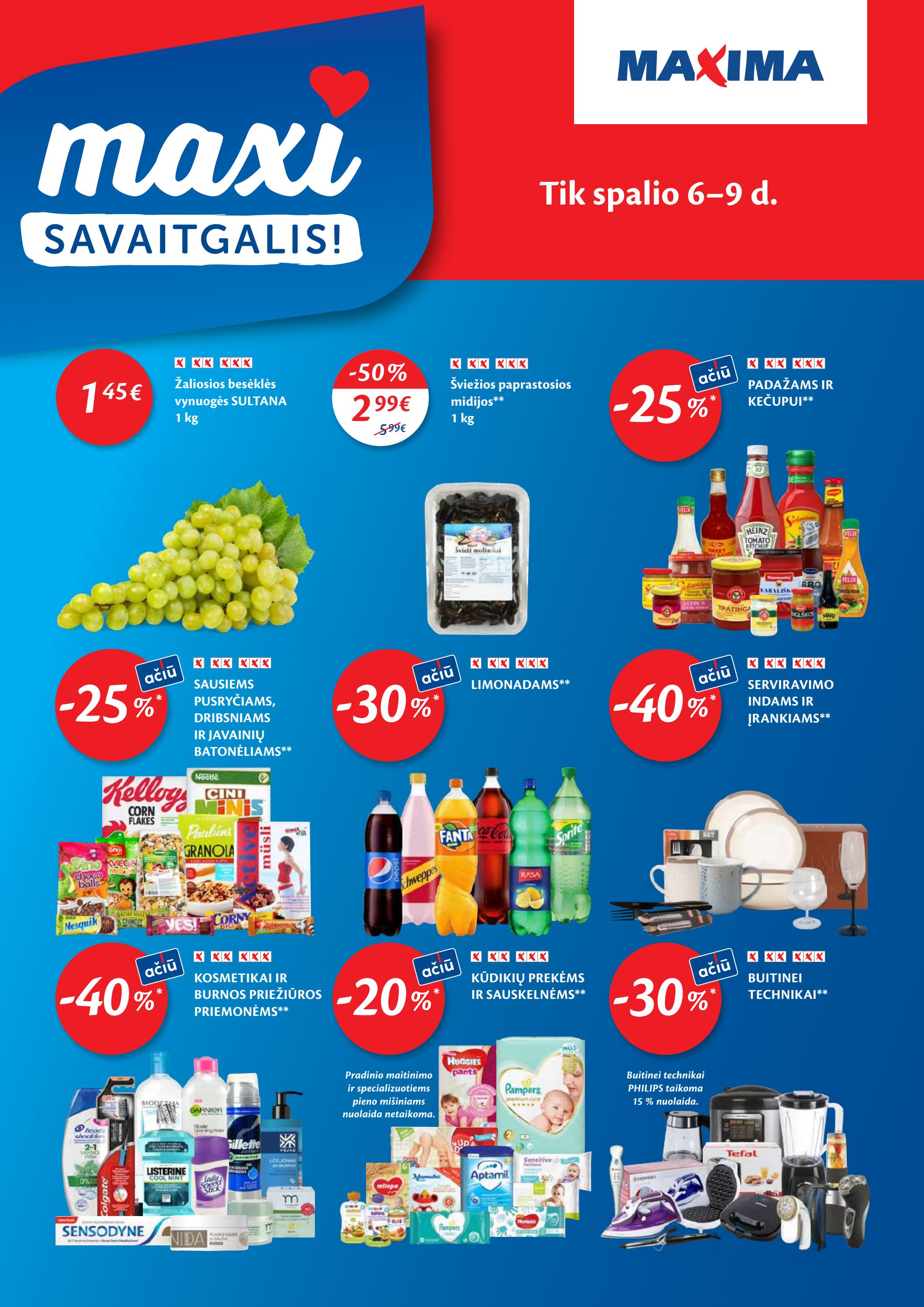 Maxima kaininis leidinys akcijos nuo 
  2022-10-04 iki 
  2022-10-10 | Leidinukas.lt puslapis 36