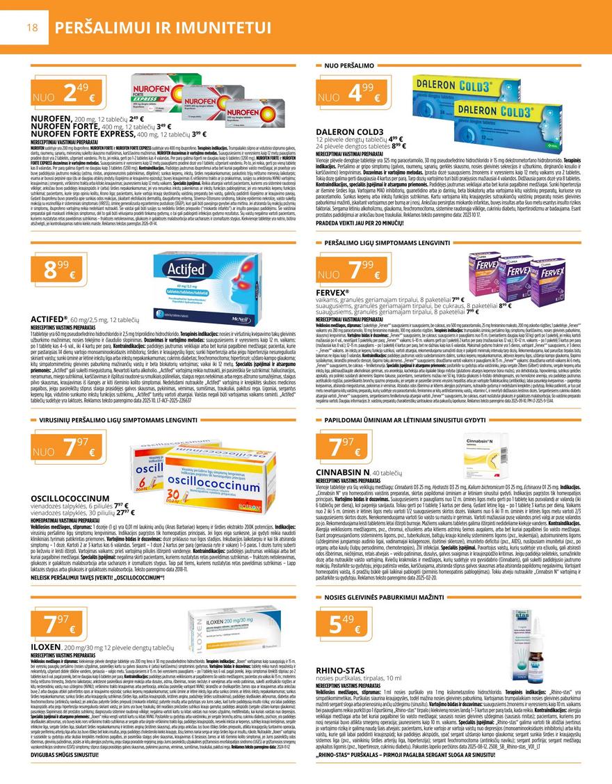 Gintarinės vaistinės leidinys akcijos nuo 
  2026-02-01 iki 
  2026-02-28 | Leidinukas.lt puslapis 18