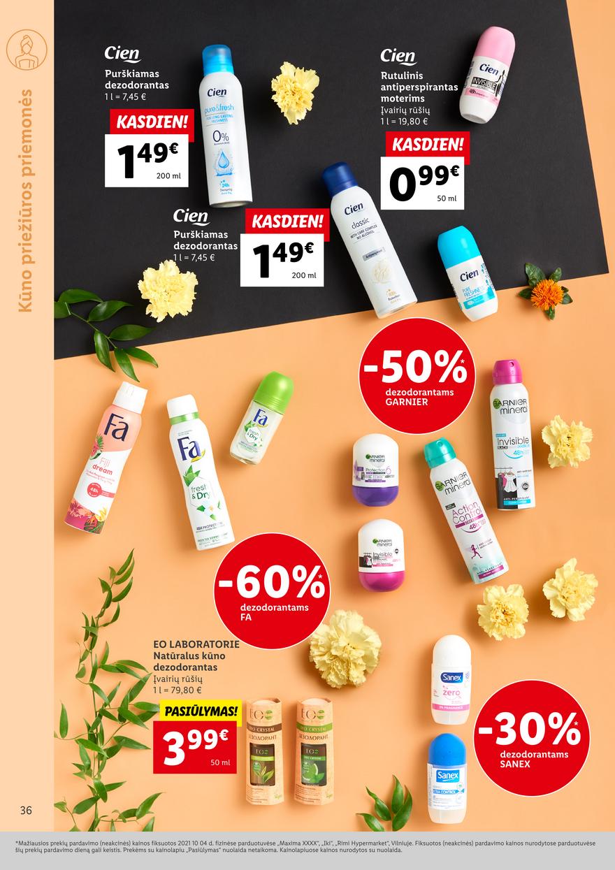 Lidl pasiūlymai akcijos nuo 
  2021-10-11 iki 
  2021-10-24 | Leidinukas.lt puslapis 36