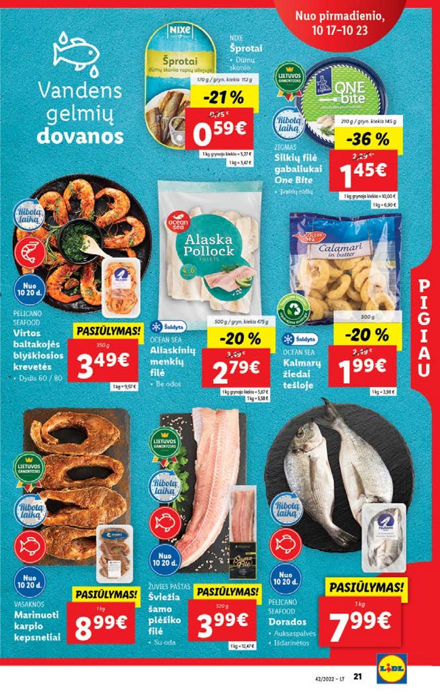 Ldil maisto leidinys akcijos nuo 
  2022-10-17 iki 
  2022-10-23 | Leidinukas.lt puslapis 21