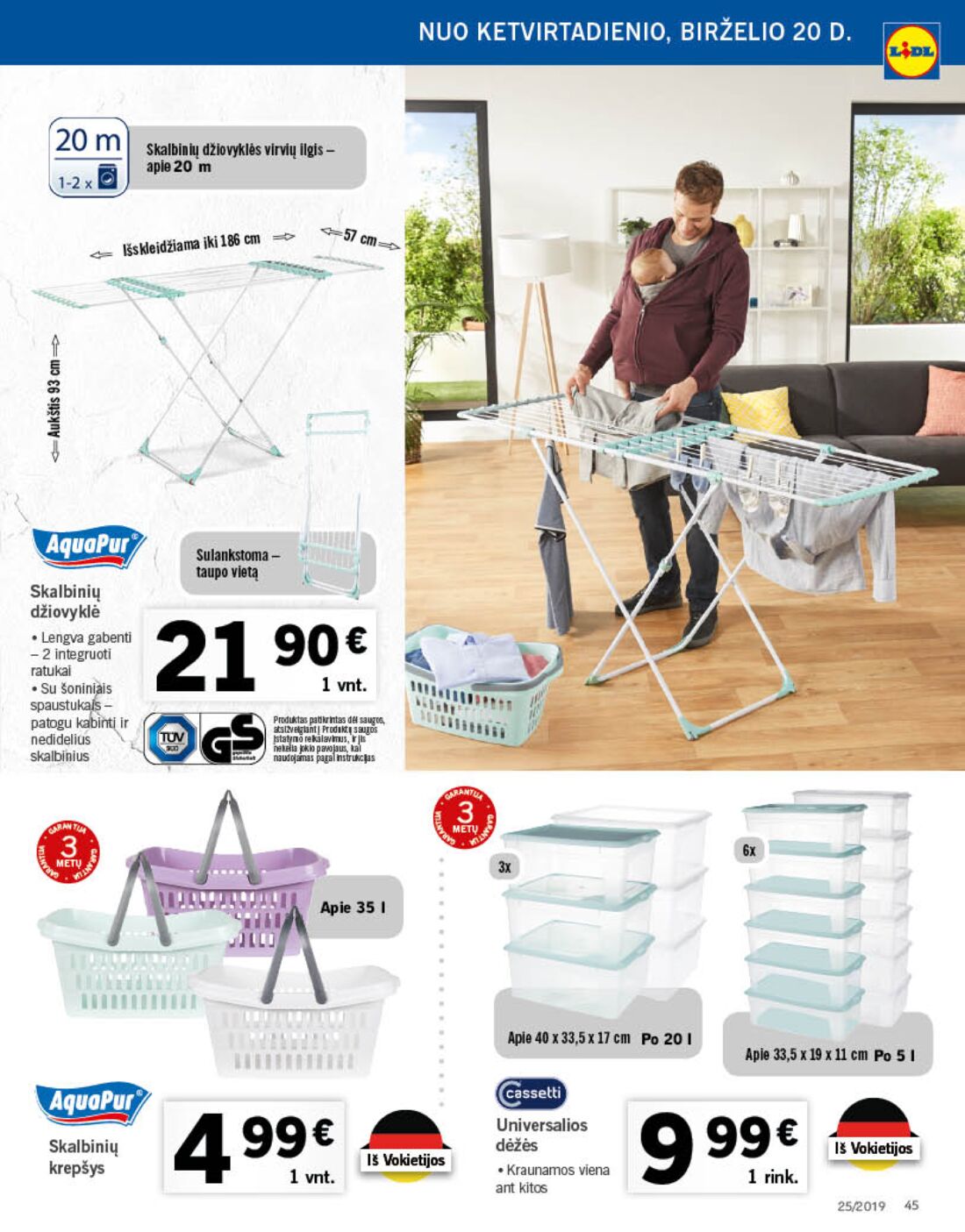 Lidl savaitinis leidinys akcijos nuo 
  2019-06-17 iki 
  2019-06-23 | Leidinukas.lt puslapis 45