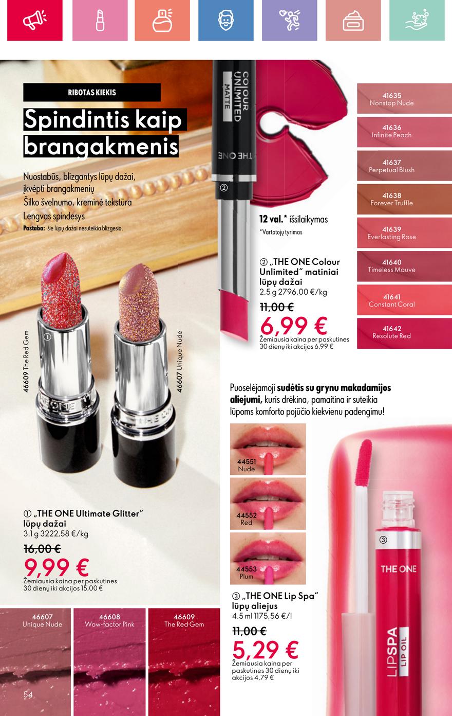 Oriflame katalogas akcijos nuo 
  2025-07-13 iki 
  2025-08-02 | Leidinukas.lt puslapis 54