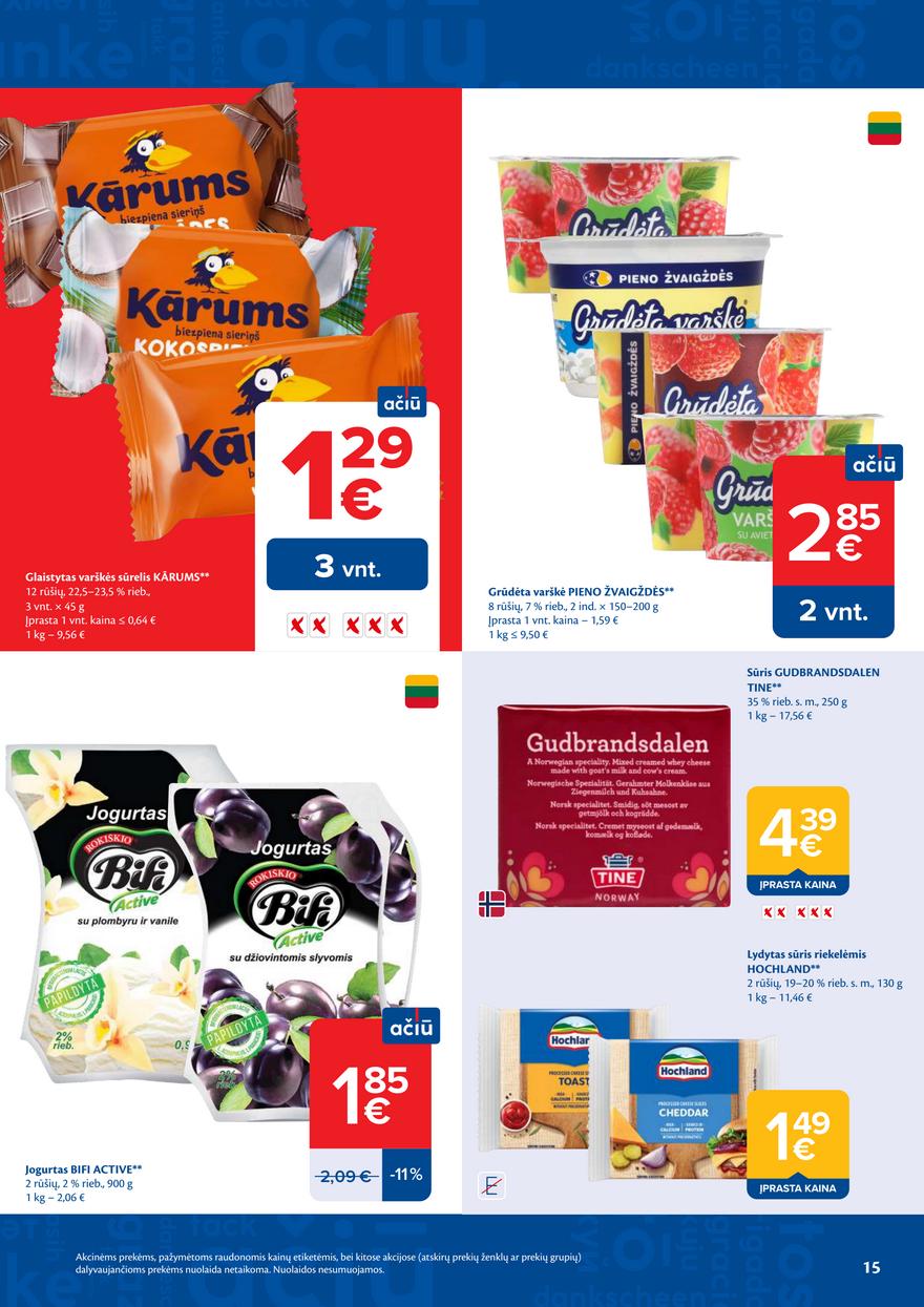 Maxima leidinys akcijos nuo 
  2026-05-26 iki 
  2026-06-01 | Leidinukas.lt puslapis 15