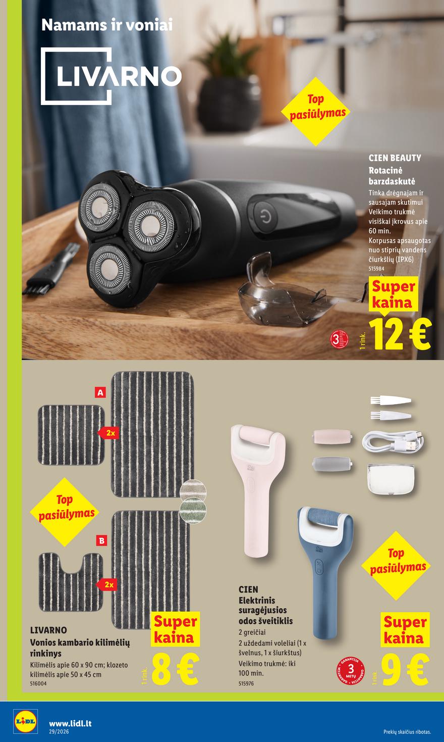 Lidl leidinys akcijos nuo 
  2026-07-13 iki 
  2026-07-19 | Leidinukas.lt puslapis 2