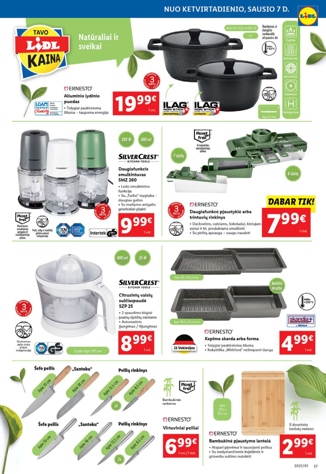 Lidl savaitinis leidinys akcijos nuo 
  2021-01-04 iki 
  2021-01-10 | Leidinukas.lt puslapis 27