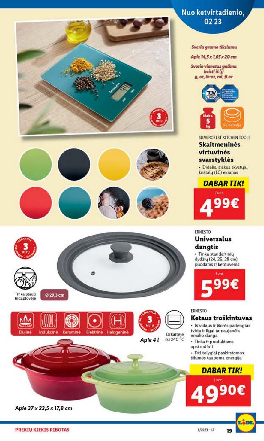 Ldil ne maisto prekių pasiūlymai akcijos nuo 
  2023-02-20 iki 
  2023-02-26 | Leidinukas.lt puslapis 21