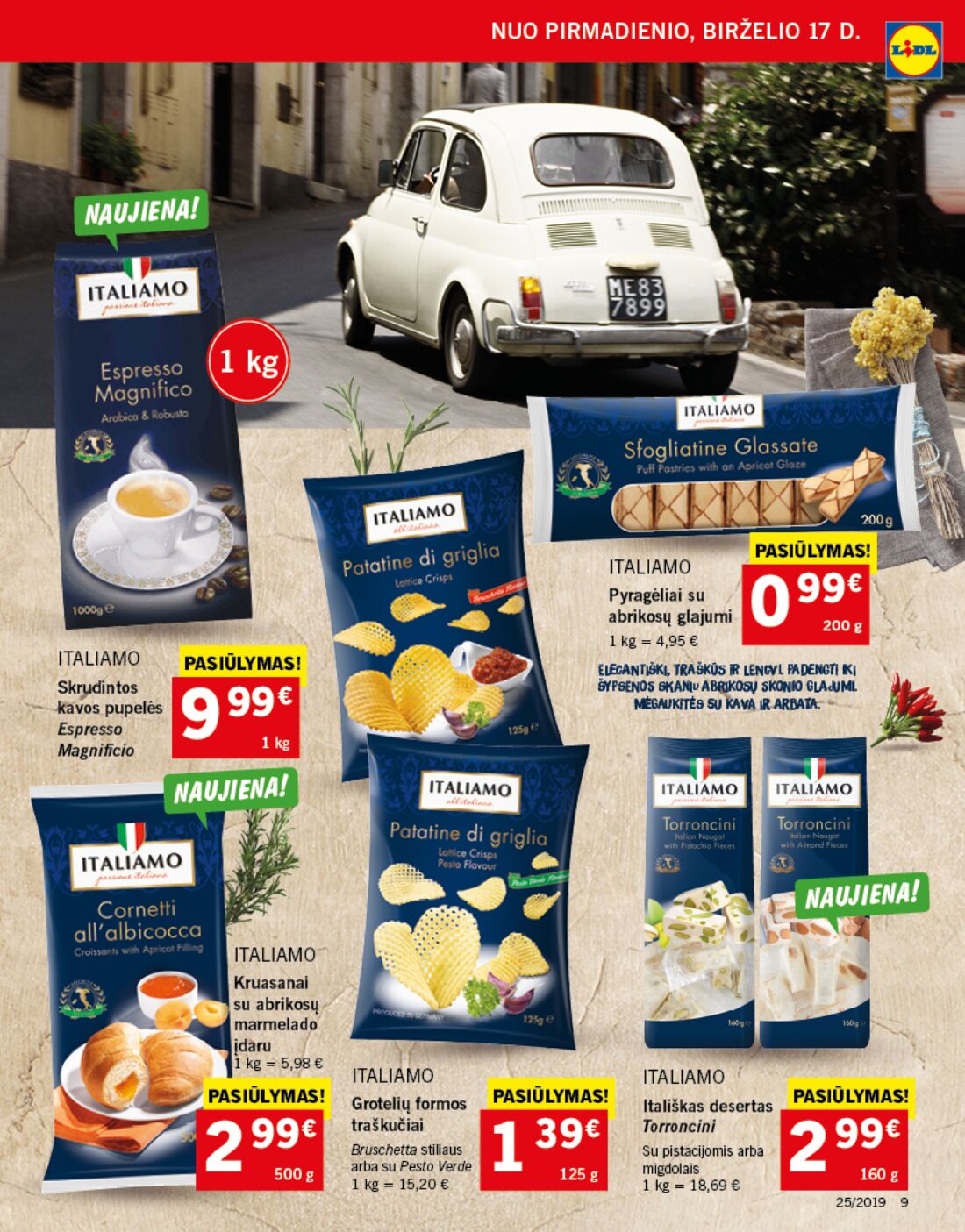 Lidl savaitinis leidinys akcijos nuo 
  2019-06-17 iki 
  2019-06-23 | Leidinukas.lt puslapis 9