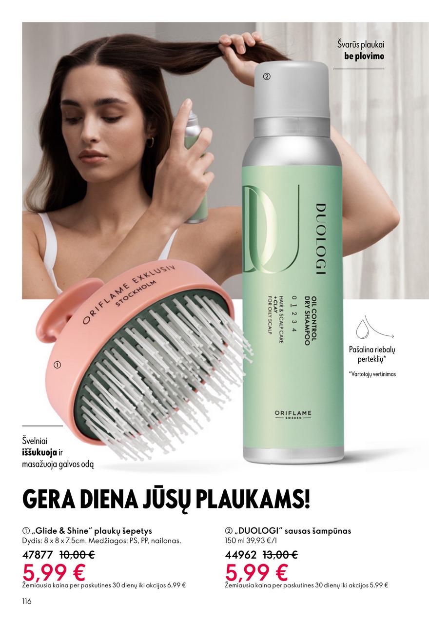 Oriflame katalogas akcijos nuo 
  2025-09-14 iki 
  2025-10-07 | Leidinukas.lt puslapis 116