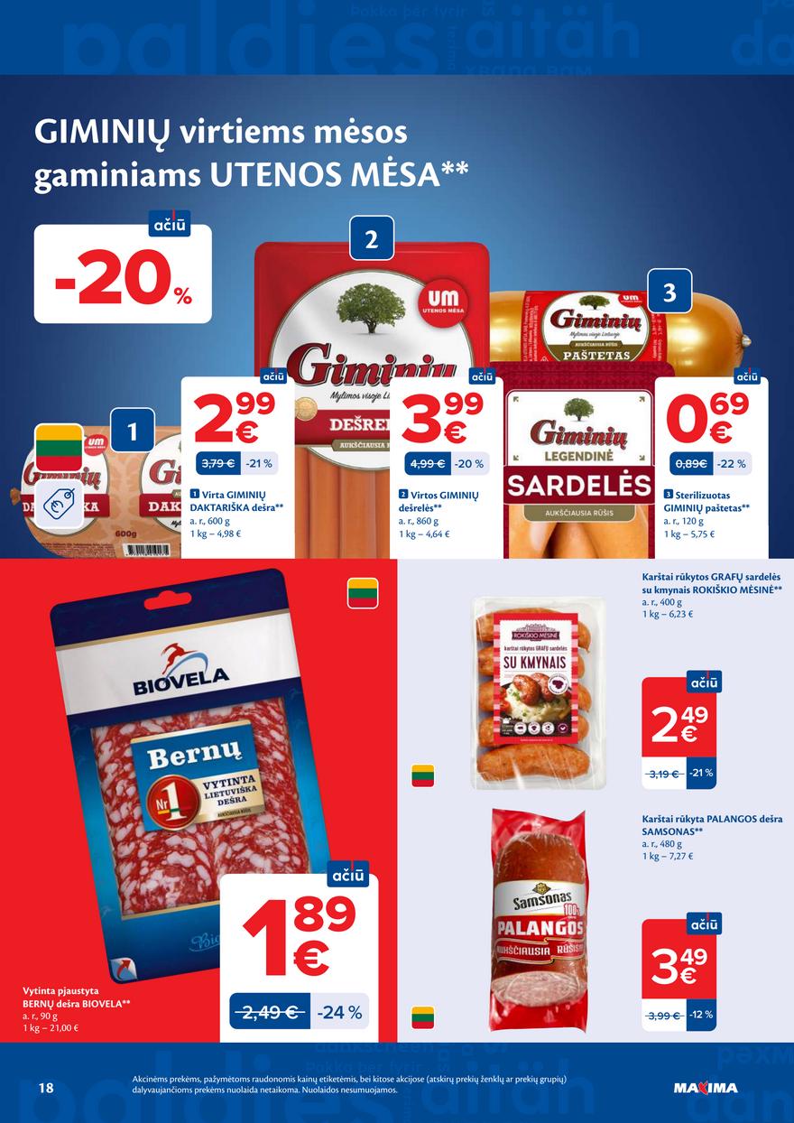 Maxima leidinys akcijos nuo 
  2026-05-26 iki 
  2026-06-01 | Leidinukas.lt puslapis 18