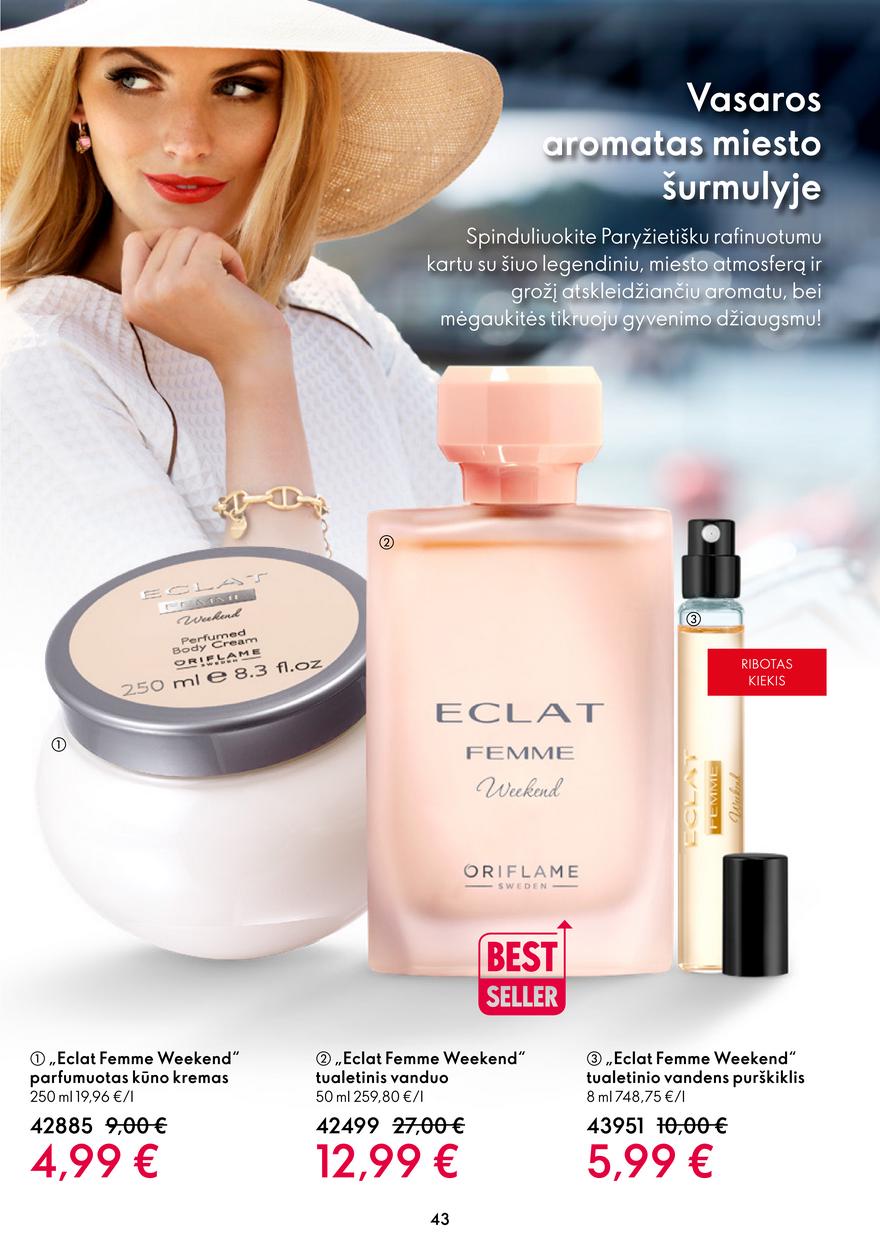 Oriflame katalogas akcijos nuo 
  2022-09-14 iki 
  2022-10-04 | Leidinukas.lt puslapis 43
