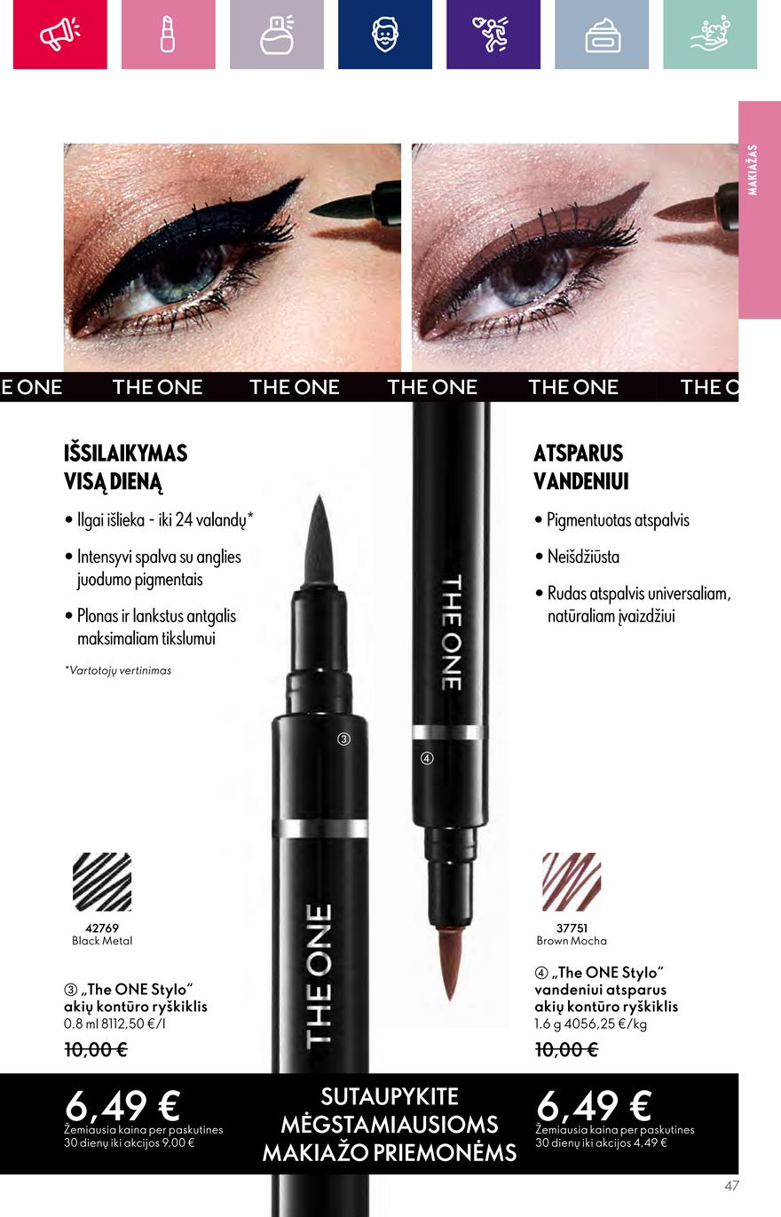 Oriflame katalogas akcijos nuo 
  2023-09-13 iki 
  2023-10-03 | Leidinukas.lt puslapis 47