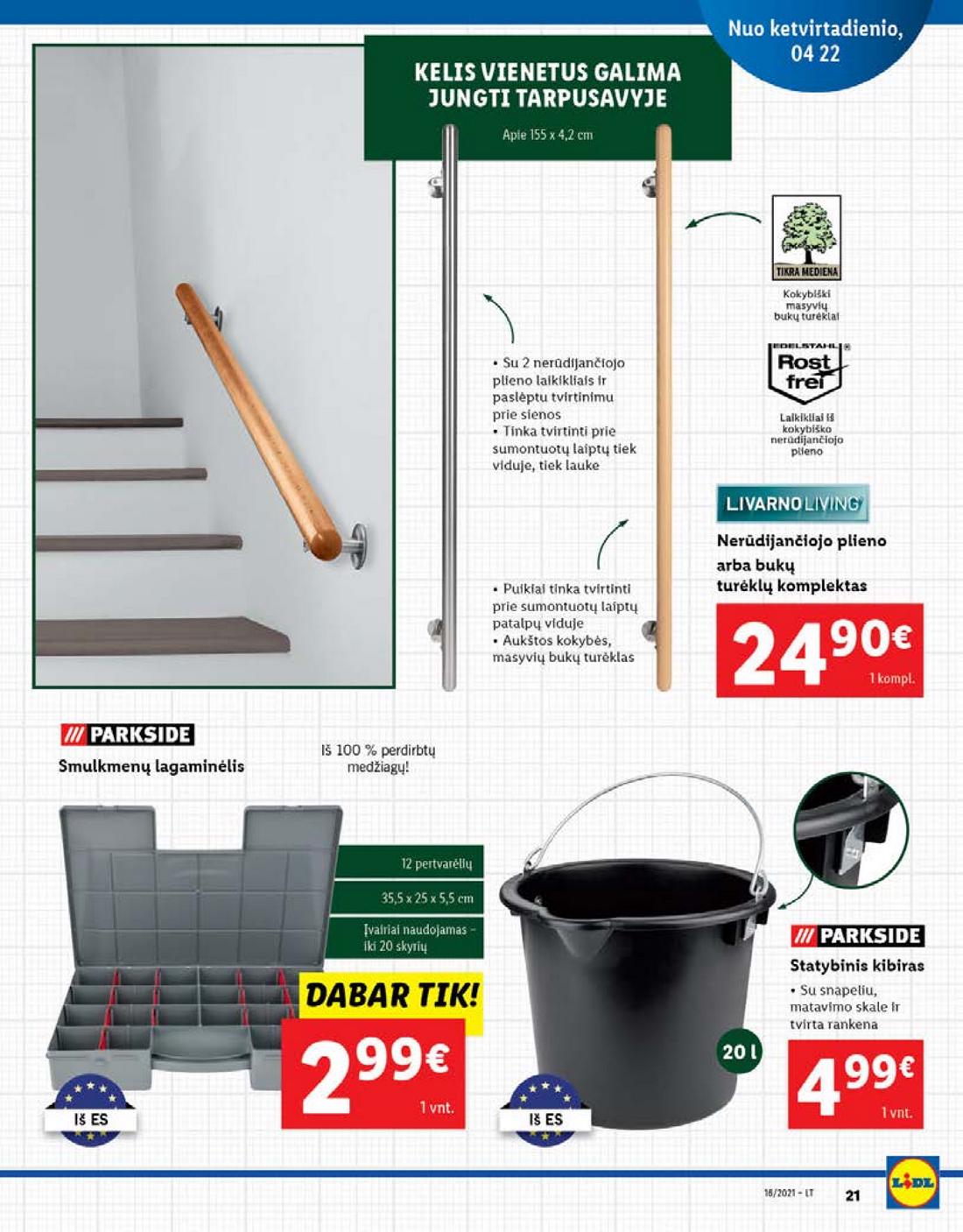 Ldil ne maisto leidinys akcijos nuo 
  2021-04-19 iki 
  2021-04-25 | Leidinukas.lt puslapis 21