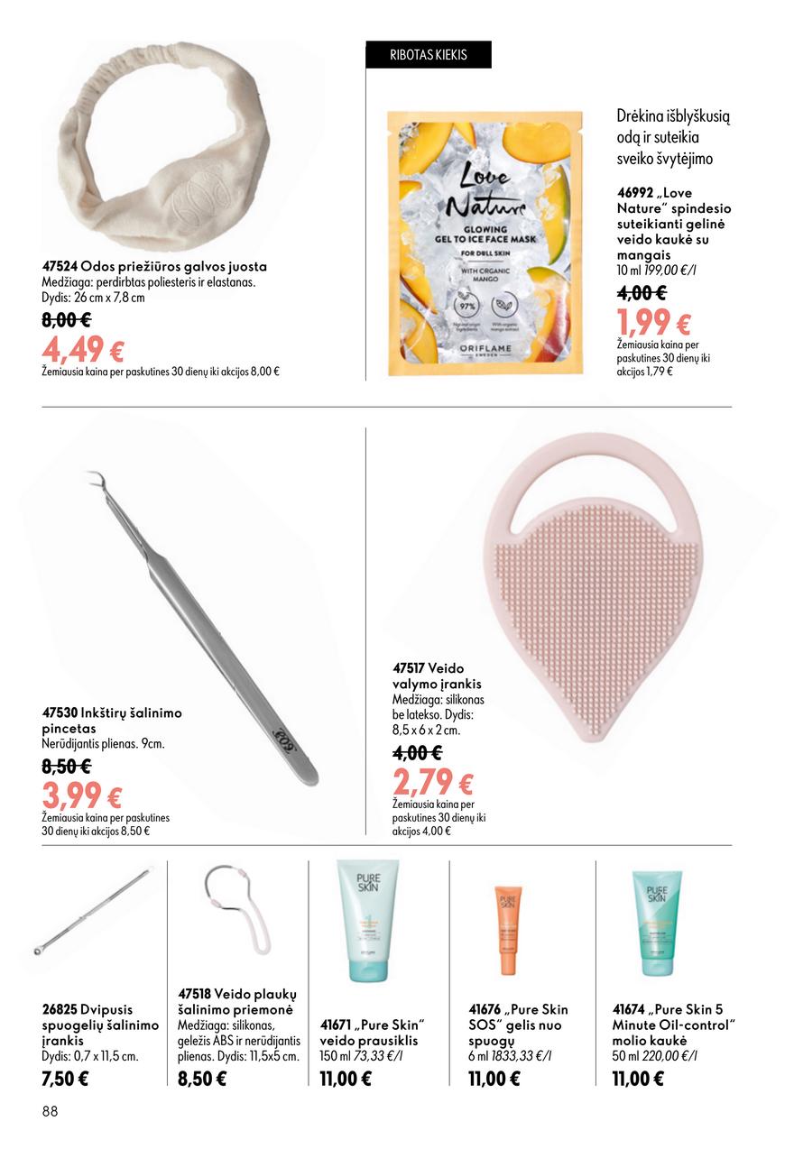 Oriflame katalogas akcijos nuo 
  2026-07-15 iki 
  2026-08-04 | Leidinukas.lt puslapis 88