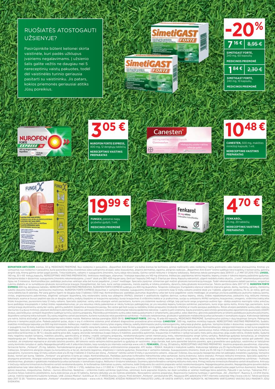 Euro vaistinė leidinys akcijos nuo 
  2021-06-01 iki 
  2021-06-30 | Leidinukas.lt puslapis 9
