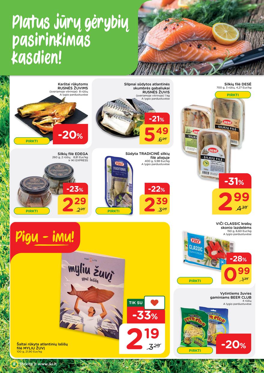 Iki savaitės leidinys akcijos nuo 
  2022-06-06 iki 
  2022-06-12 | Leidinukas.lt puslapis 8