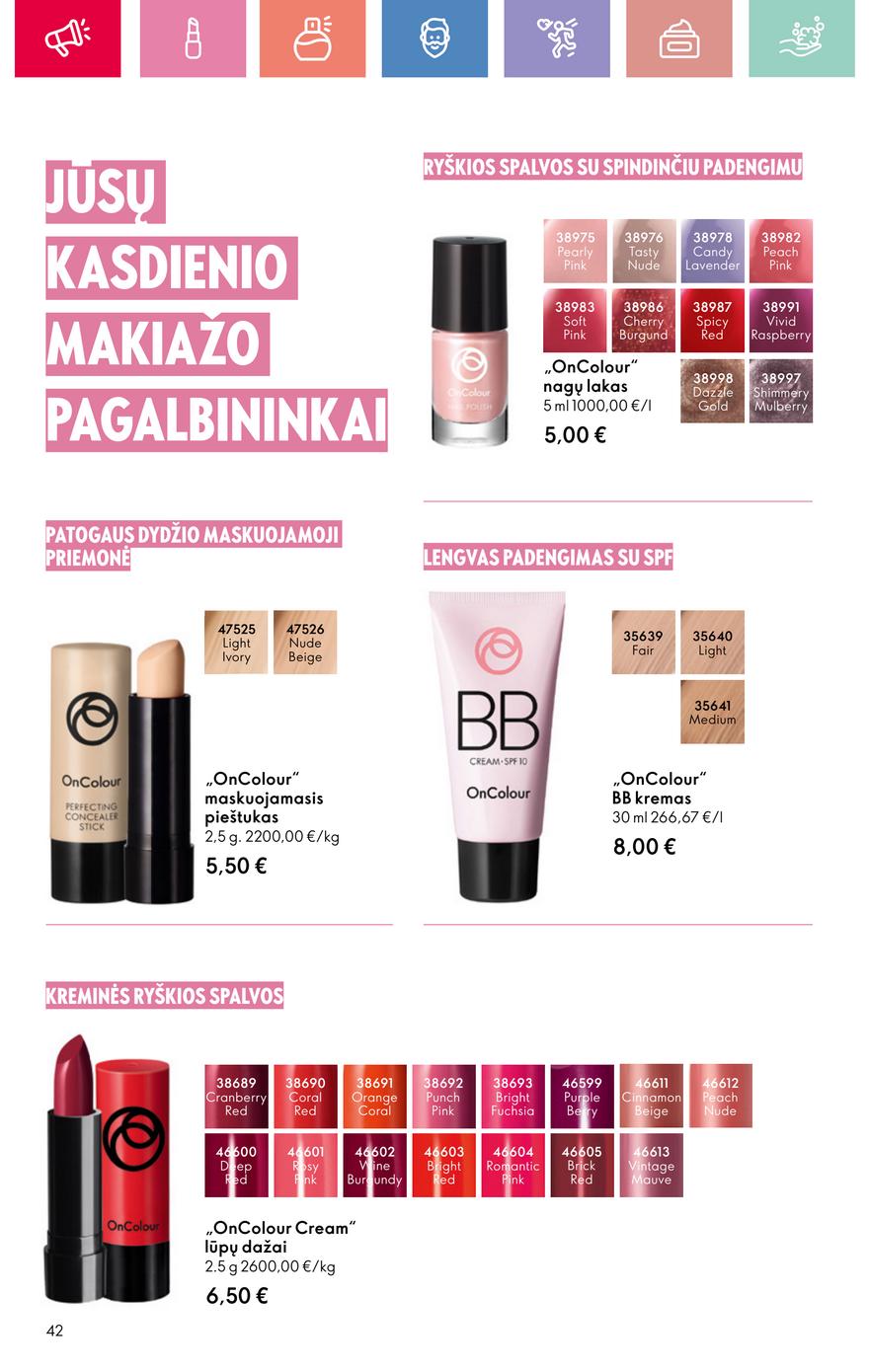 Oriflame katalogas akcijos nuo 
  2025-07-13 iki 
  2025-08-02 | Leidinukas.lt puslapis 42