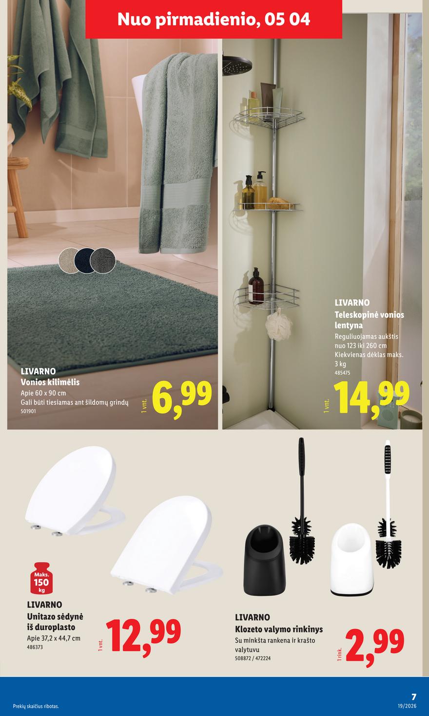 Lidl leidinys akcijos nuo 
  2026-05-04 iki 
  2026-05-10 | Leidinukas.lt puslapis 7