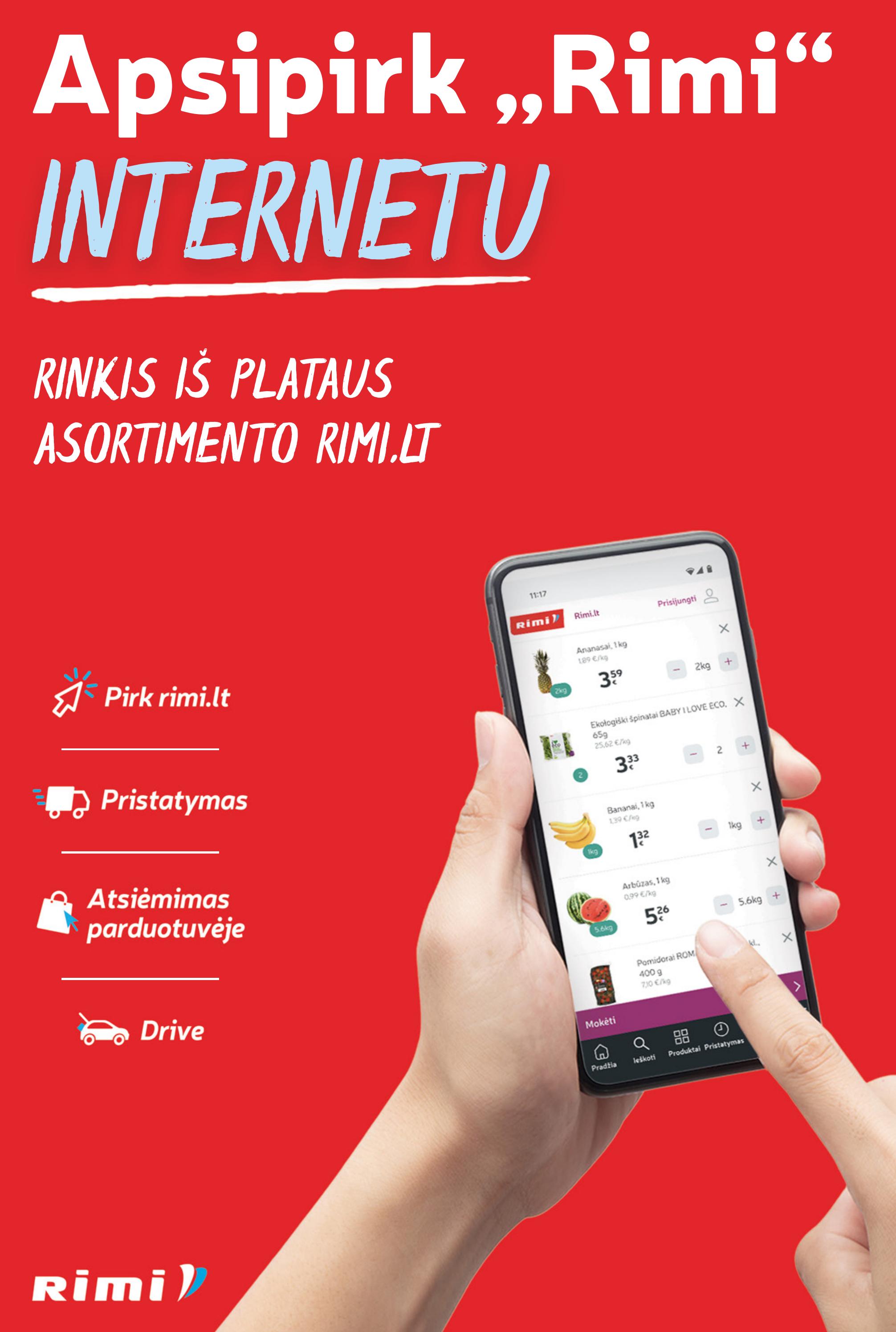 Rimi savaitinis leidinys akcijos nuo 
  2022-09-06 iki 
  2022-09-12 | Leidinukas.lt puslapis 26