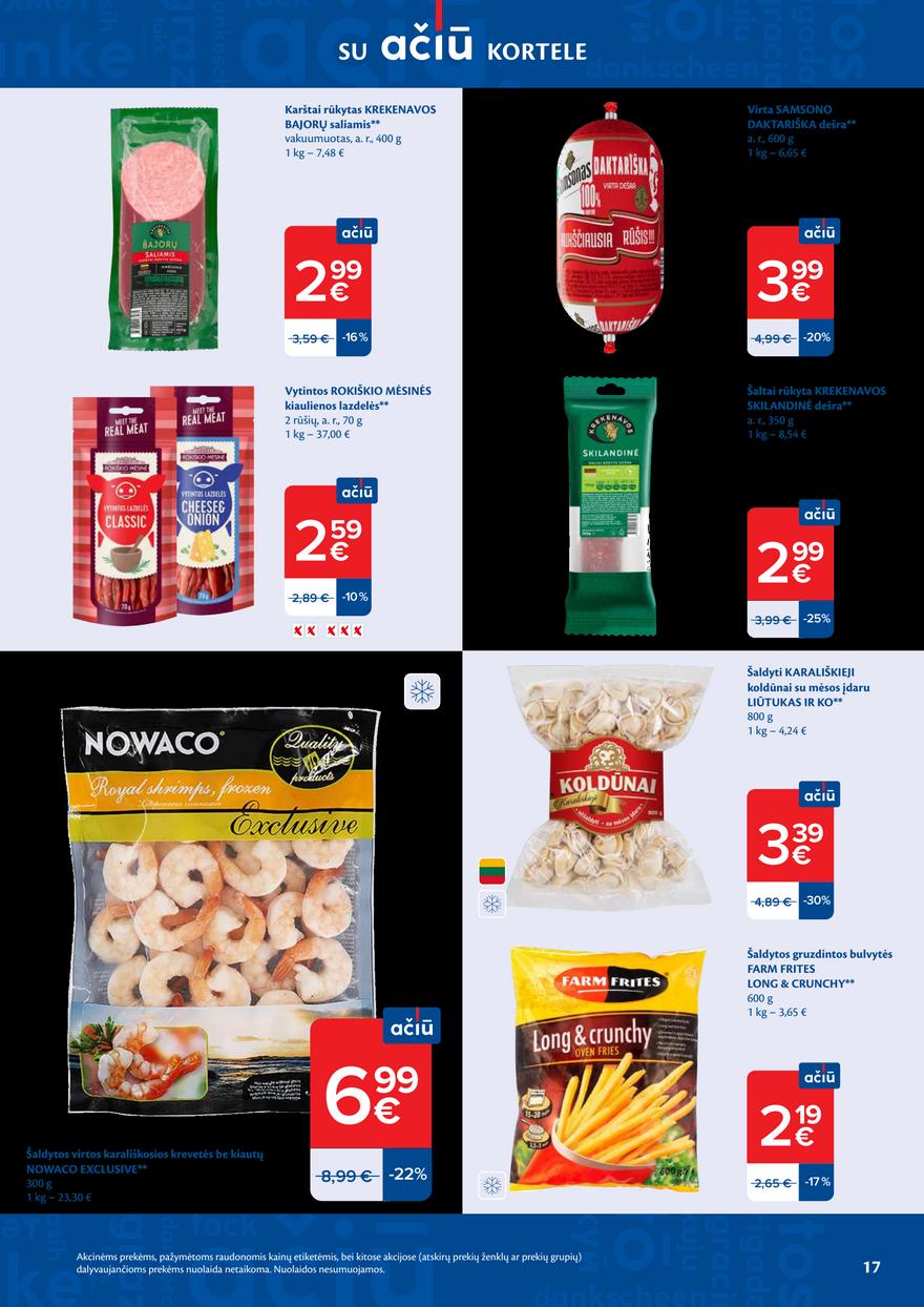 Maxima leidinys akcijos nuo 
  2026-03-31 iki 
  2026-04-06 | Leidinukas.lt puslapis 17