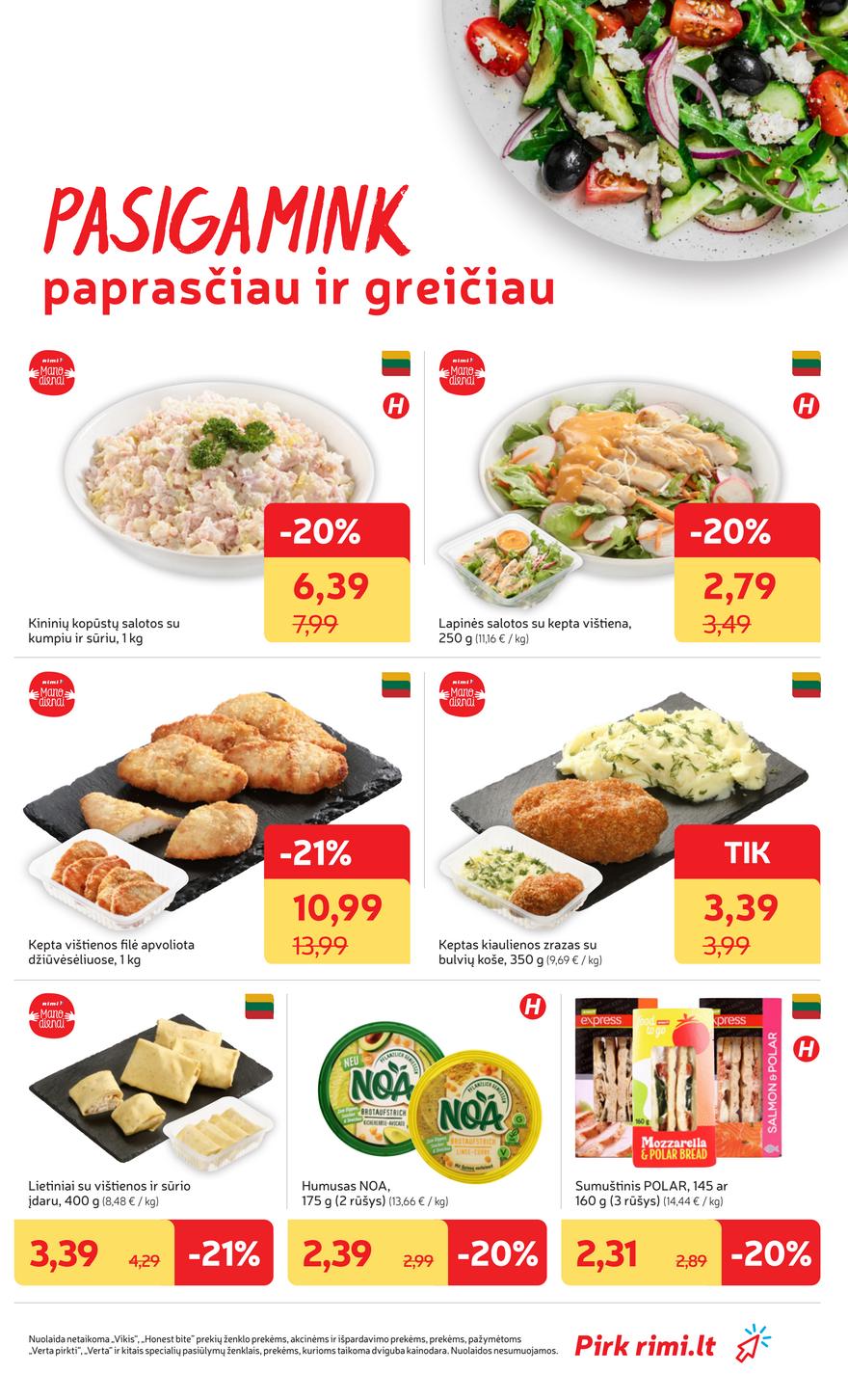 Rimi savaitinis leidinys  akcijos nuo 
  2025-07-08 iki 
  2025-07-14 | Leidinukas.lt puslapis 13