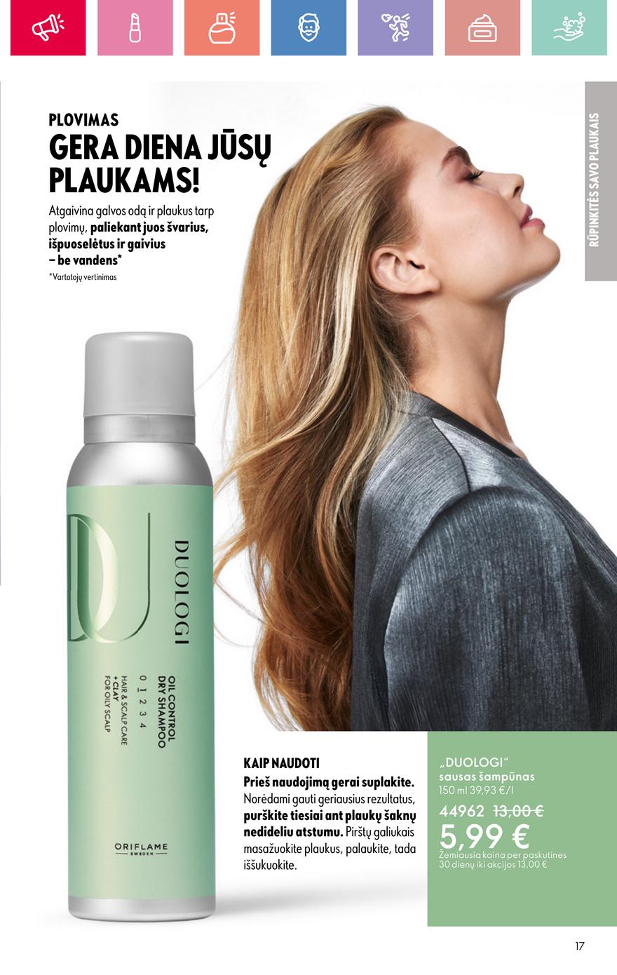 Oriflame katalogas akcijos nuo 
  2025-08-03 iki 
  2025-08-23 | Leidinukas.lt puslapis 17