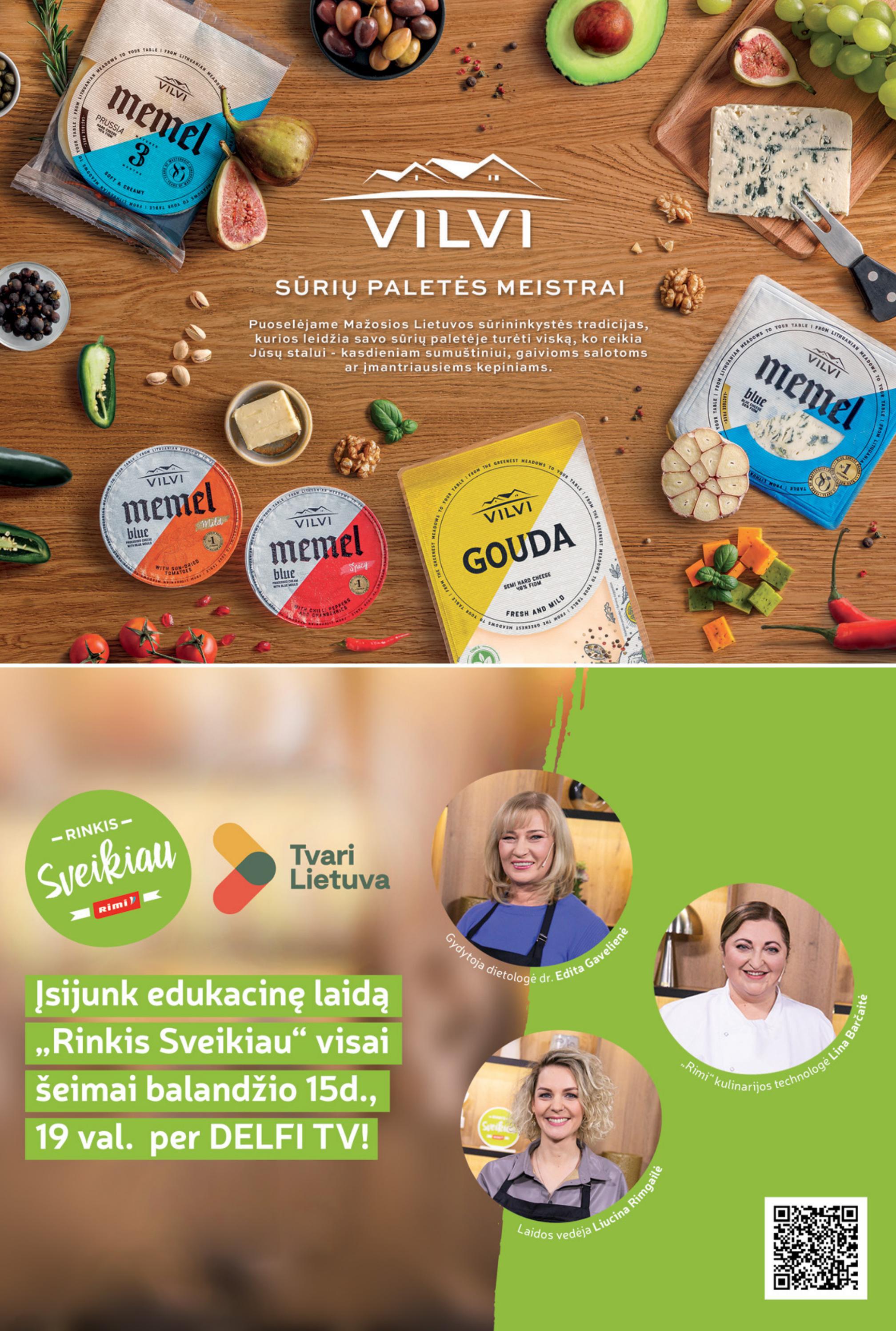 Rimi savaitinis leidinys akcijos nuo 
  2022-04-05 iki 
  2022-04-11 | Leidinukas.lt puslapis 14