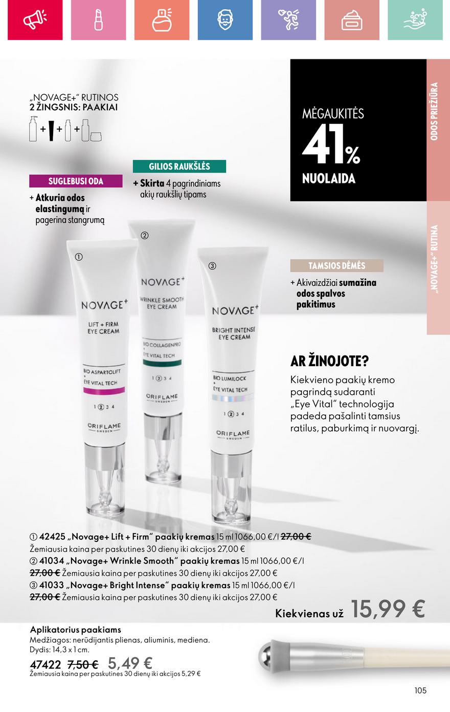 Oriflame katalogas akcijos nuo 
  2025-08-03 iki 
  2025-08-23 | Leidinukas.lt puslapis 105