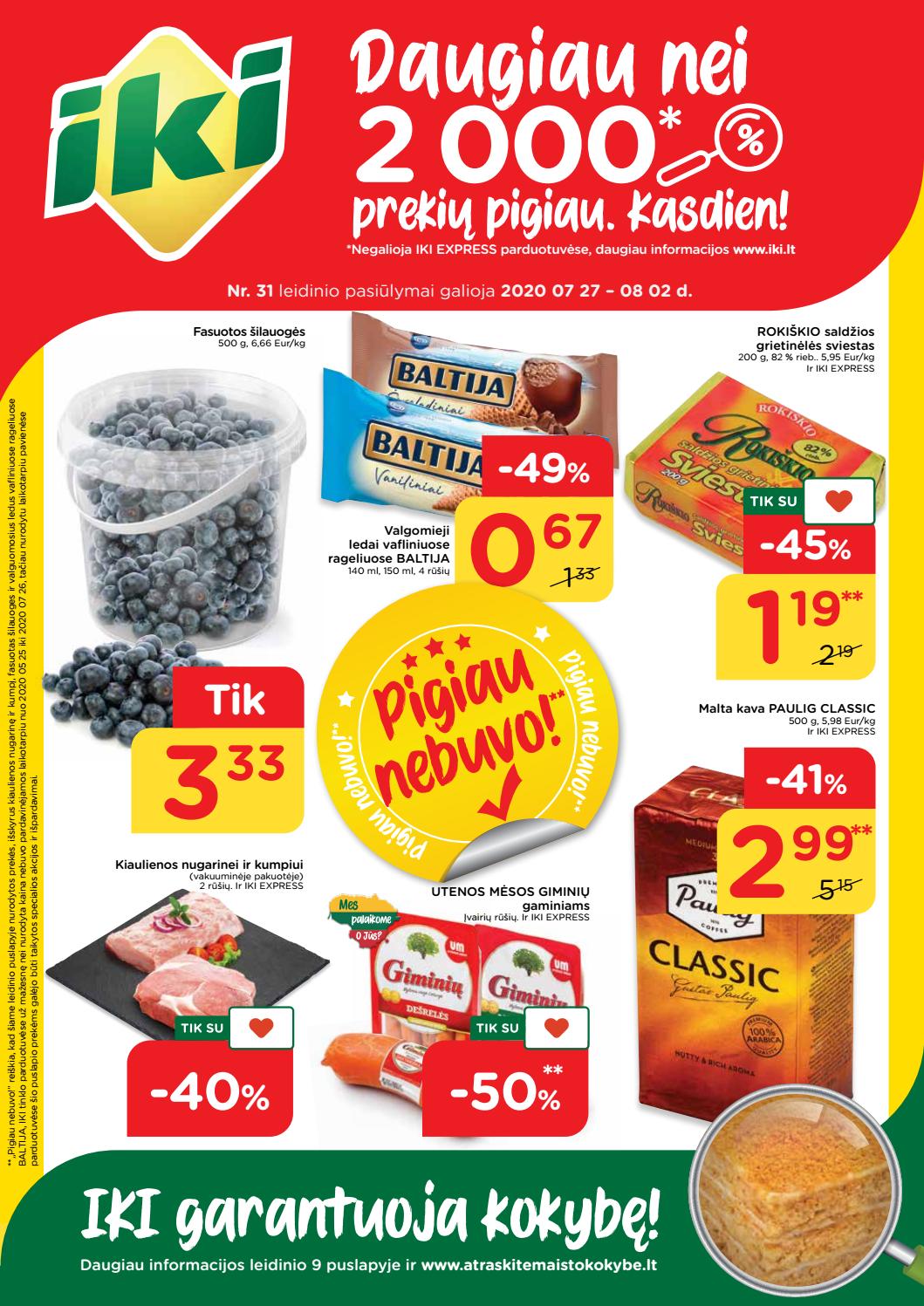 Iki savaitinis leidinys akcijos nuo 
  2020-07-27 iki 
  2020-08-02 | Leidinukas.lt puslapis 1