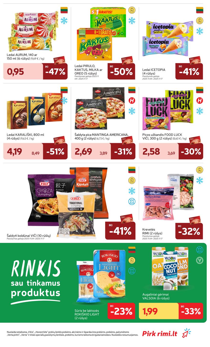Rimi savaitinis leidinys akcijos nuo 
  2025-11-04 iki 
  2025-11-10 | Leidinukas.lt puslapis 17