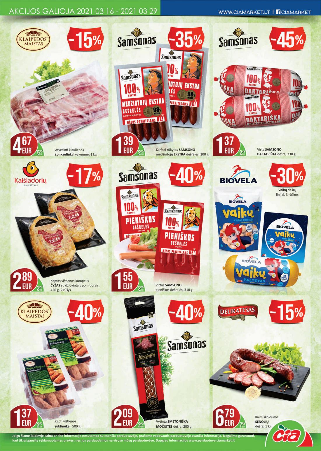 Čia market leidinys akcijos nuo 
  2021-03-16 iki 
  2021-03-29 | Leidinukas.lt puslapis 2