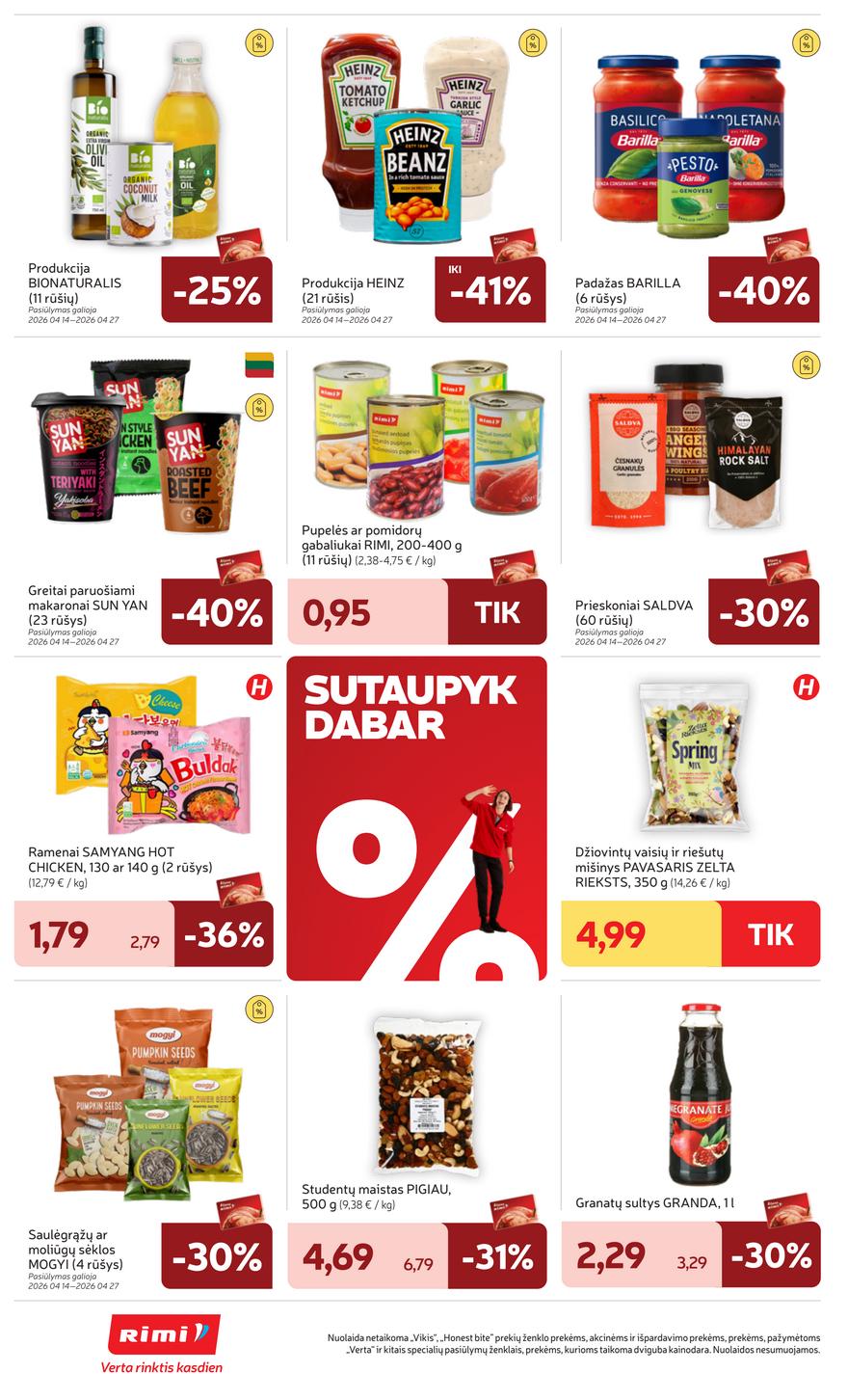 Rimi leidinys akcijos nuo 
  2026-04-21 iki 
  2026-04-27 | Leidinukas.lt puslapis 26
