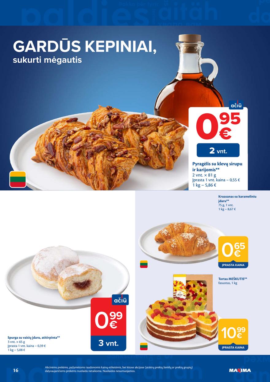 Maxima leidinys akcijos nuo 
  2026-07-21 iki 
  2026-07-27 | Leidinukas.lt puslapis 16