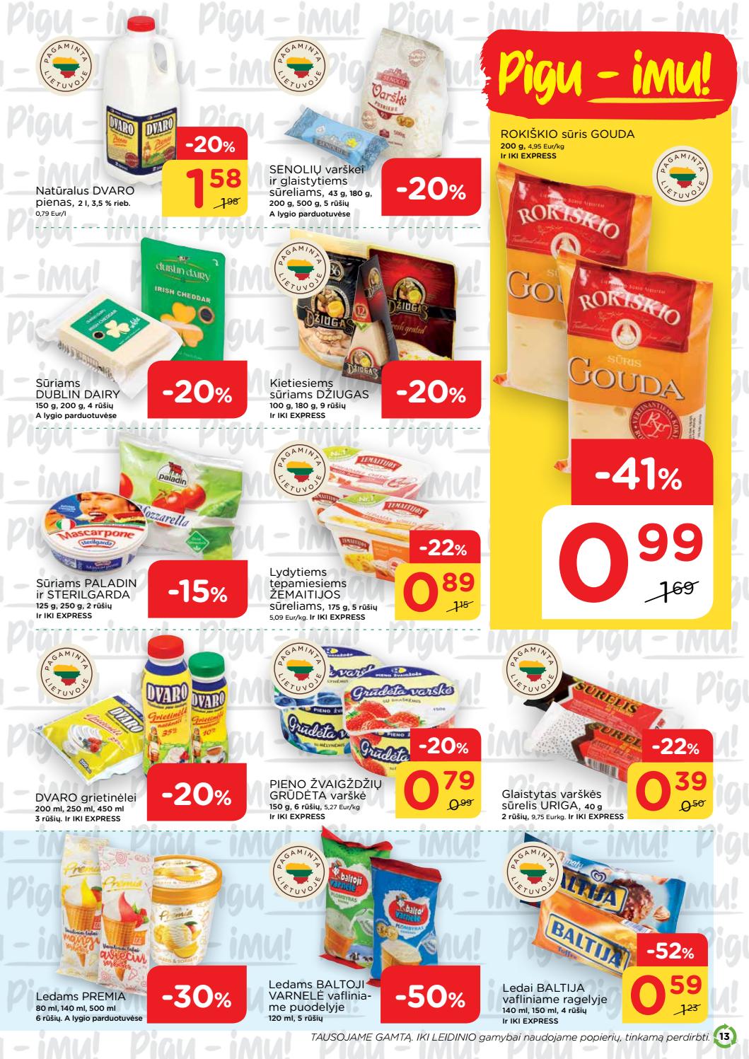 Iki savaitinis leidinys akcijos nuo 
  2019-08-26 iki 
  2019-09-01 | Leidinukas.lt puslapis 13
