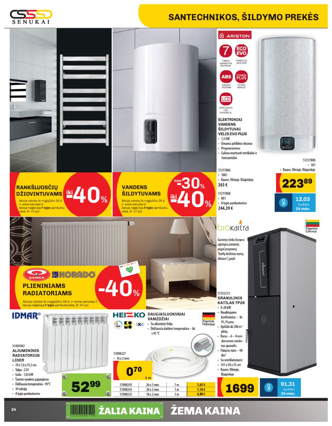 Senukai reklaminis leidinys akcijos nuo 
  2019-08-08 iki 
  2019-08-26 | Leidinukas.lt puslapis 24