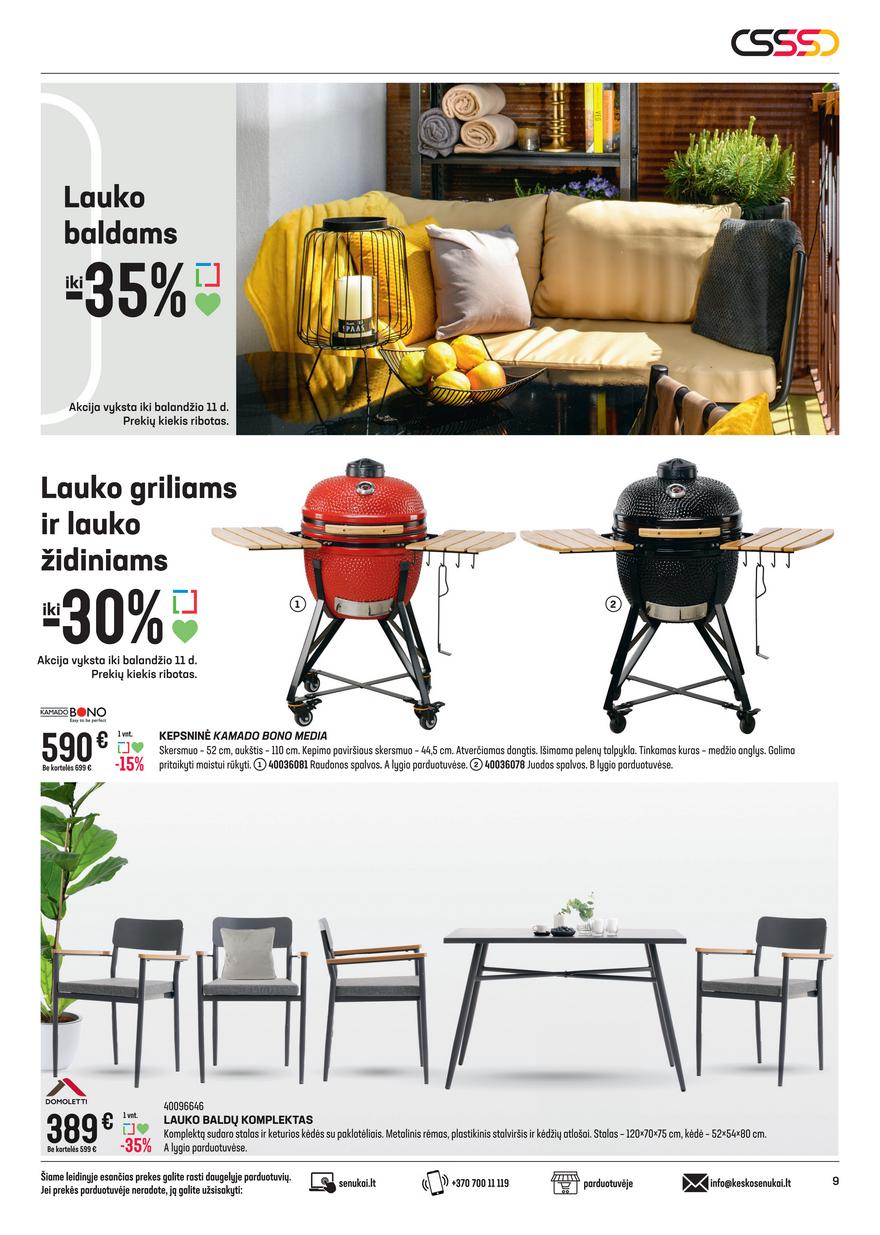 Senukai leidinys akcijos nuo 
  2022-03-23 iki 
  2022-04-11 | Leidinukas.lt puslapis 9