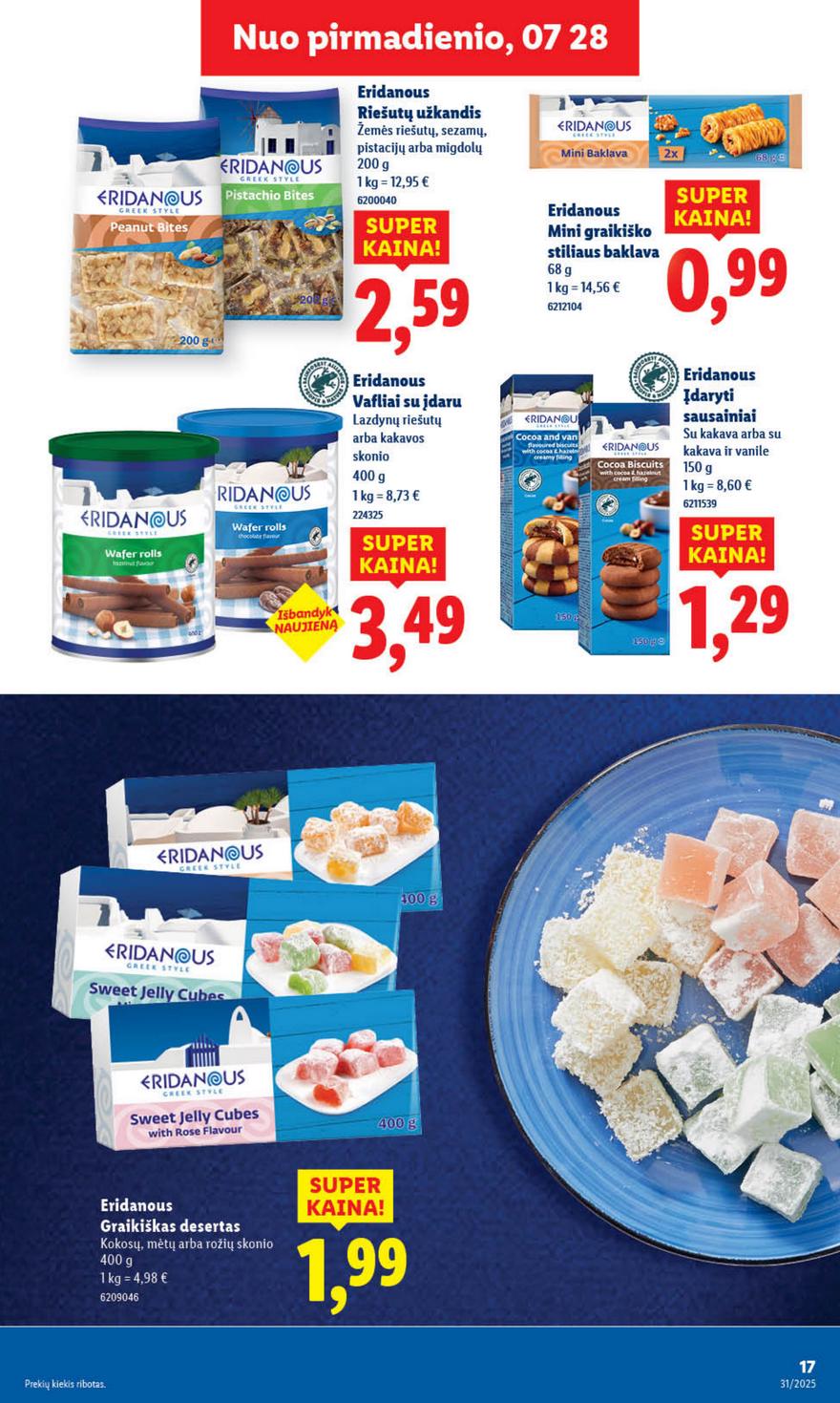 Lidl leidinys naujas akcijos nuo 
  2025-07-28 iki 
  2025-08-03 | Leidinukas.lt puslapis 17