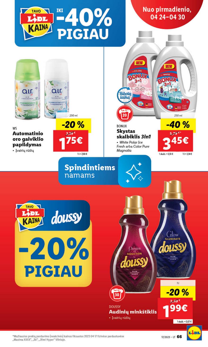 Lidl maisto prekių pasiūlymai akcijos nuo 
  2023-04-24 iki 
  2023-05-01 | Leidinukas.lt puslapis 70