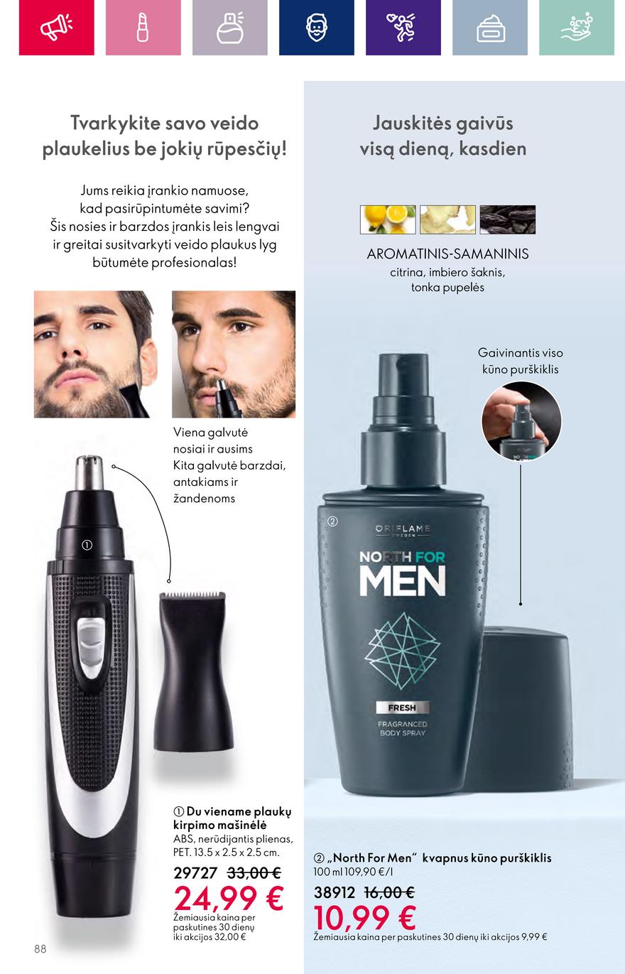 Oriflame katalogas akcijos nuo 
  2023-10-04 iki 
  2023-11-01 | Leidinukas.lt puslapis 88