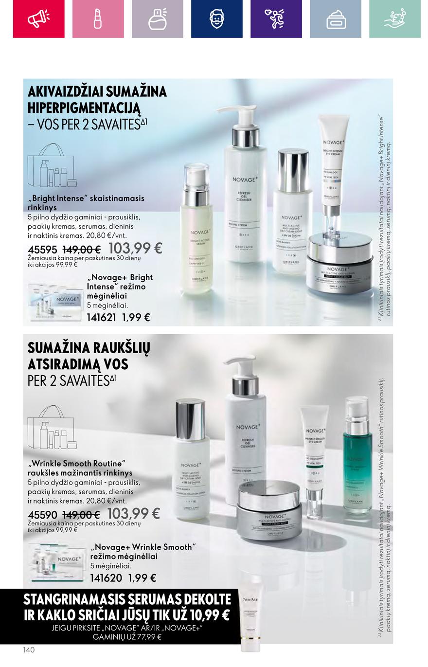 Oriflame katalogas akcijos nuo 
  2023-10-04 iki 
  2023-11-01 | Leidinukas.lt puslapis 140