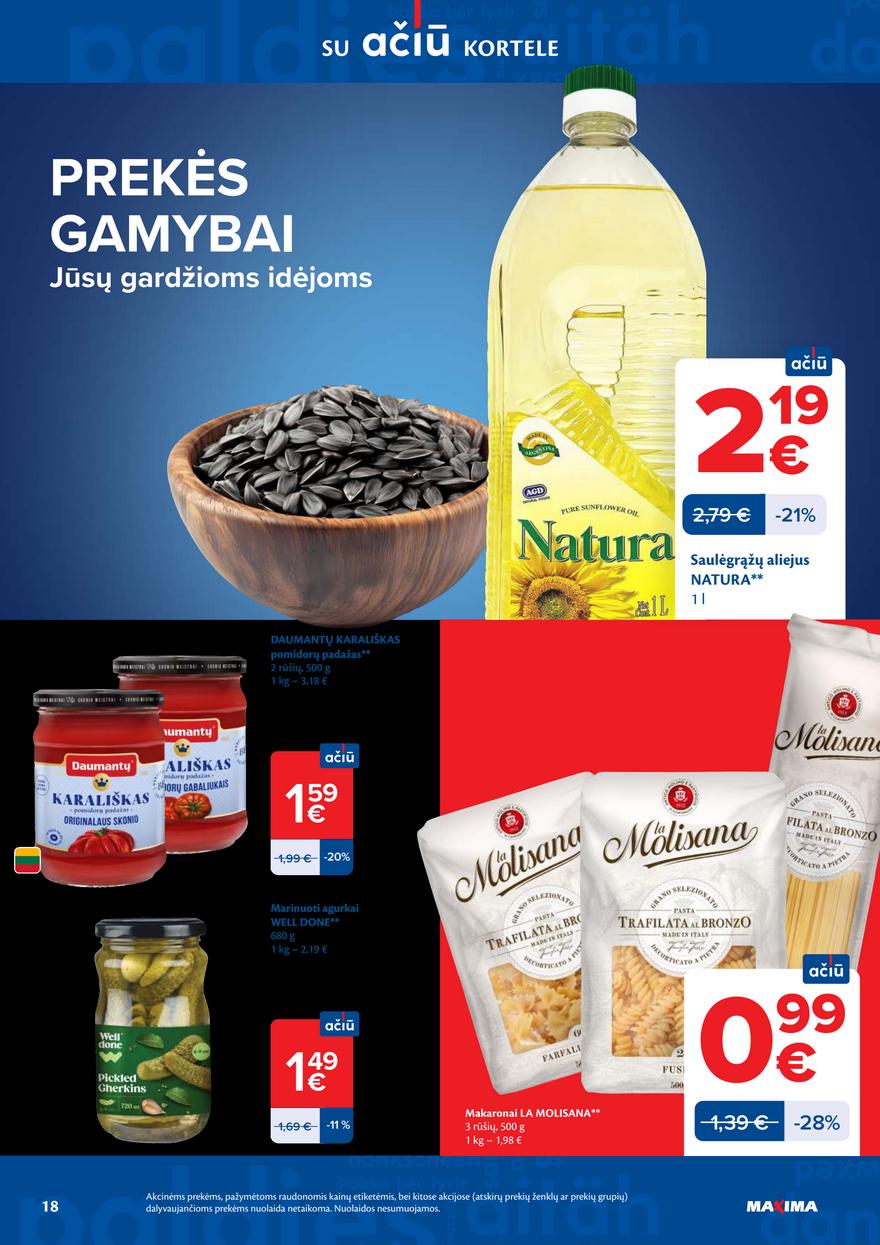 Maxima leidinys akcijos nuo 
  2026-03-24 iki 
  2026-03-30 | Leidinukas.lt puslapis 18