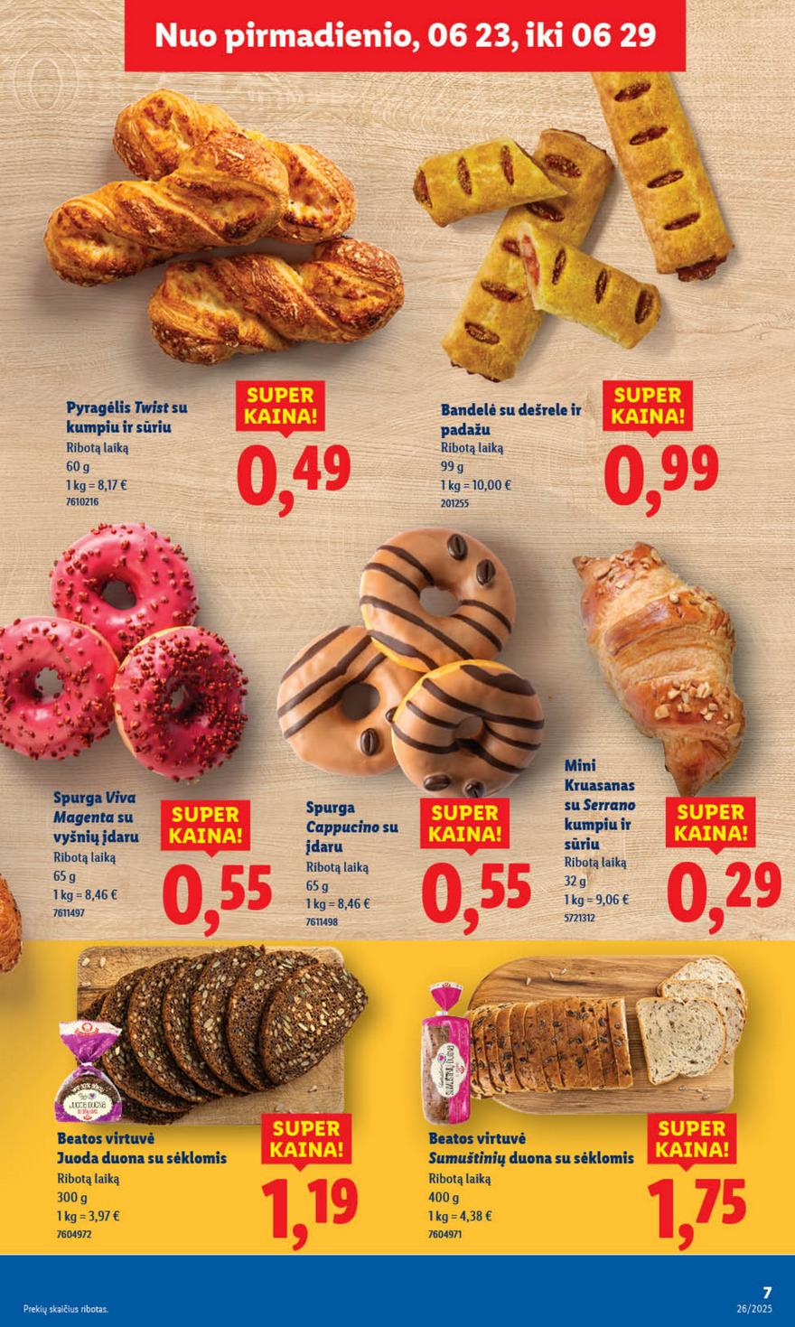 Lidl leidinys akcijos nuo 
  2025-06-23 iki 
  2025-06-29 | Leidinukas.lt puslapis 7