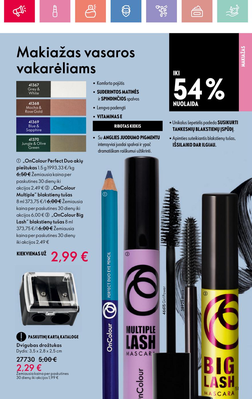 Oriflame katalogas akcijos nuo 
  2025-06-01 iki 
  2025-06-21 | Leidinukas.lt puslapis 51