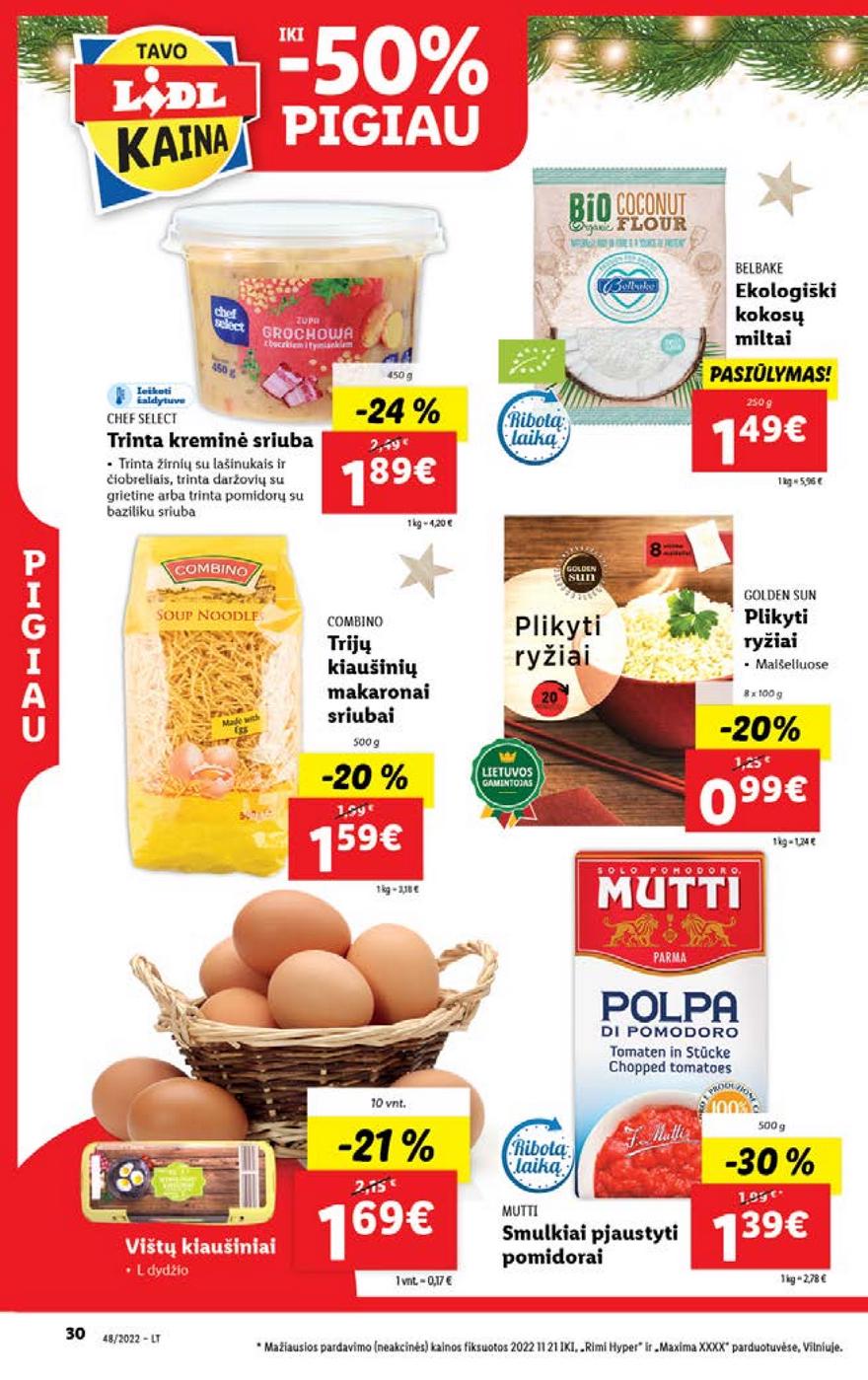 Ldil maisto leidinys akcijos nuo 
  2022-11-28 iki 
  2022-12-04 | Leidinukas.lt puslapis 30
