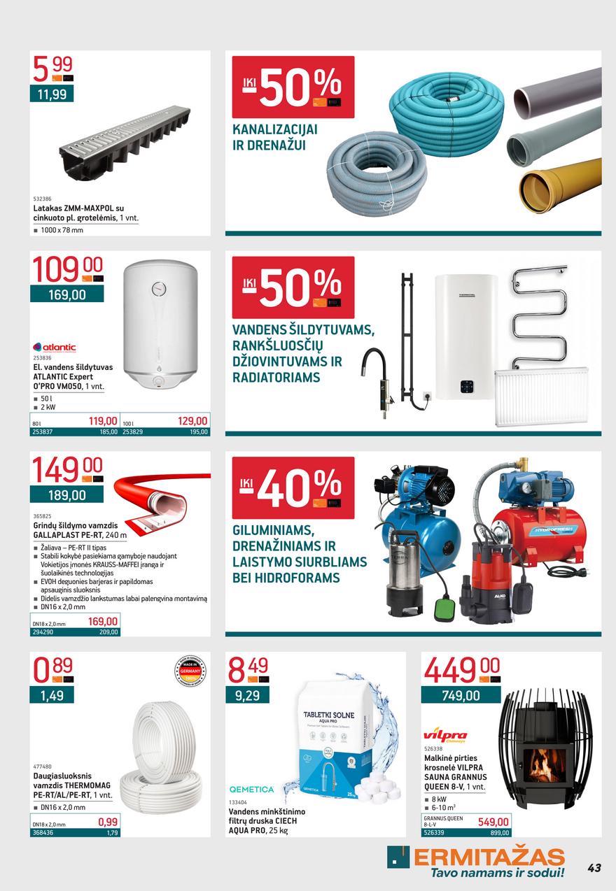 Ermitažas leidinys akcijos nuo 
  2026-07-01 iki 
  2026-08-02 | Leidinukas.lt puslapis 43