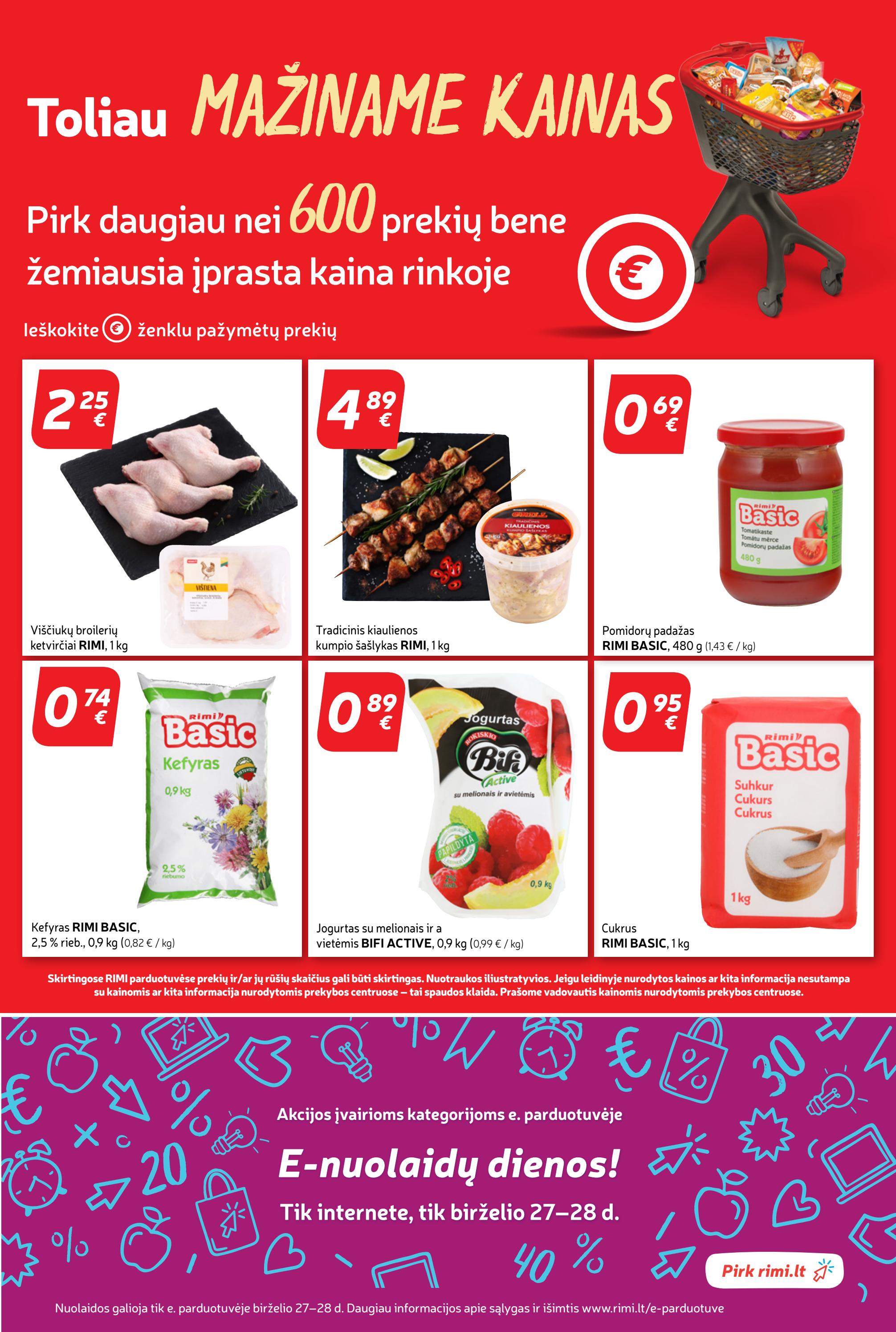 Rimi savaitinis leidinys akcijos nuo 
  2023-06-27 iki 
  2023-07-03 | Leidinukas.lt puslapis 15