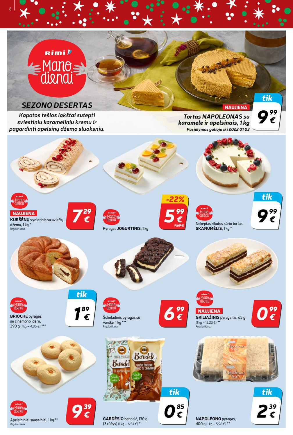 Rimi savaitinis leidinys akcijos nuo
2021-12-14 iki
2021-12-20 | Leidinukas.lt puslapis 8